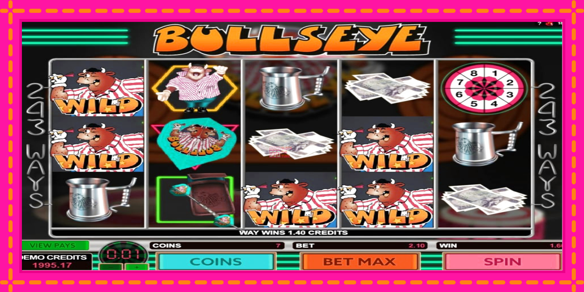 Slot machine Bullseye gratuitamente, immagine 3