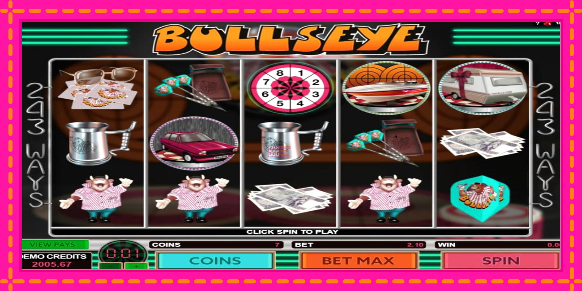 Slot machine Bullseye gratuitamente, immagine 4