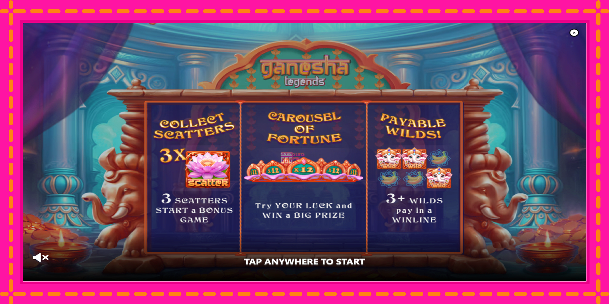 Slot machine Ganesha Legends gratuitamente, immagine 1