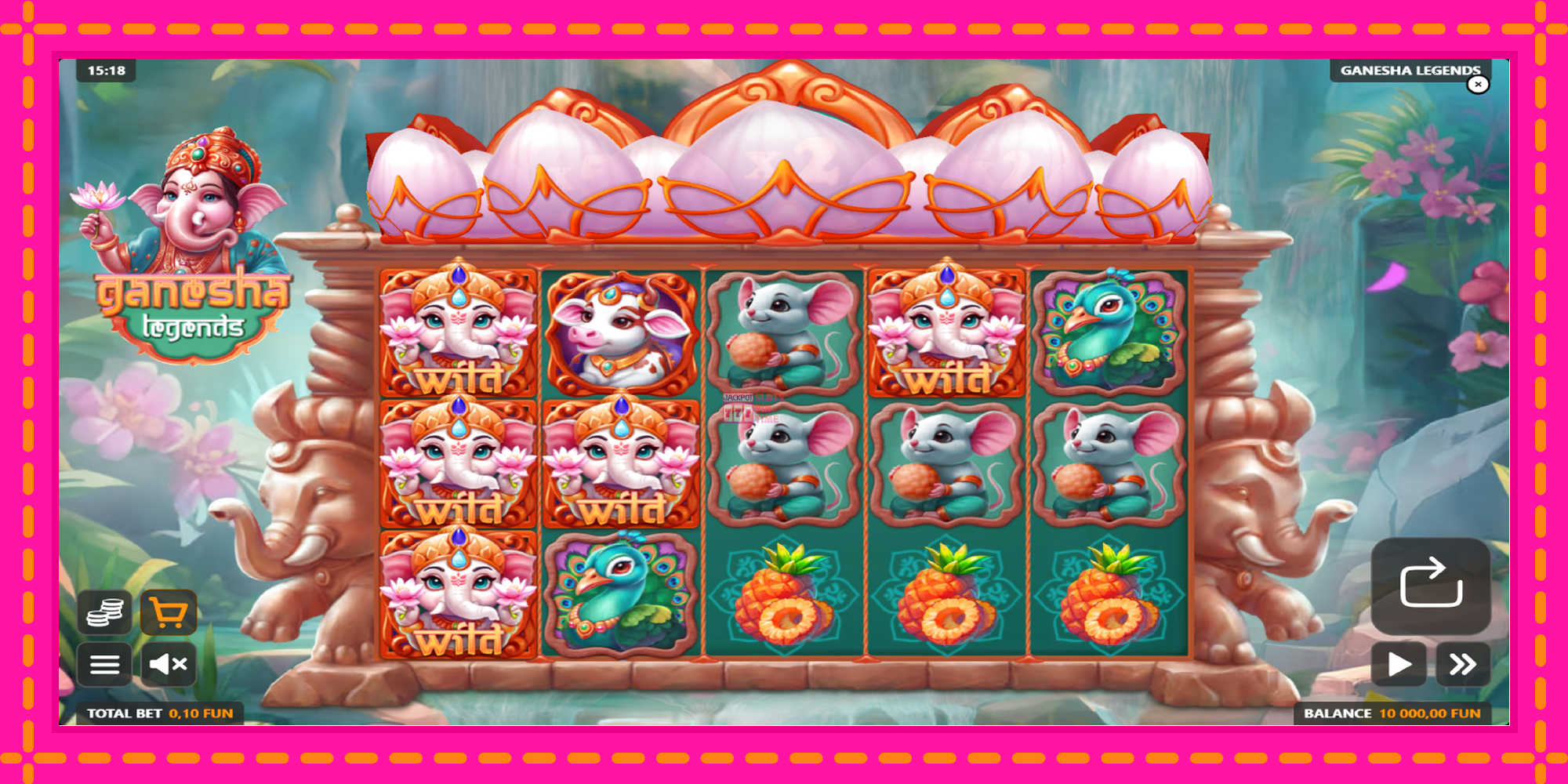 Slot machine Ganesha Legends gratuitamente, immagine 2