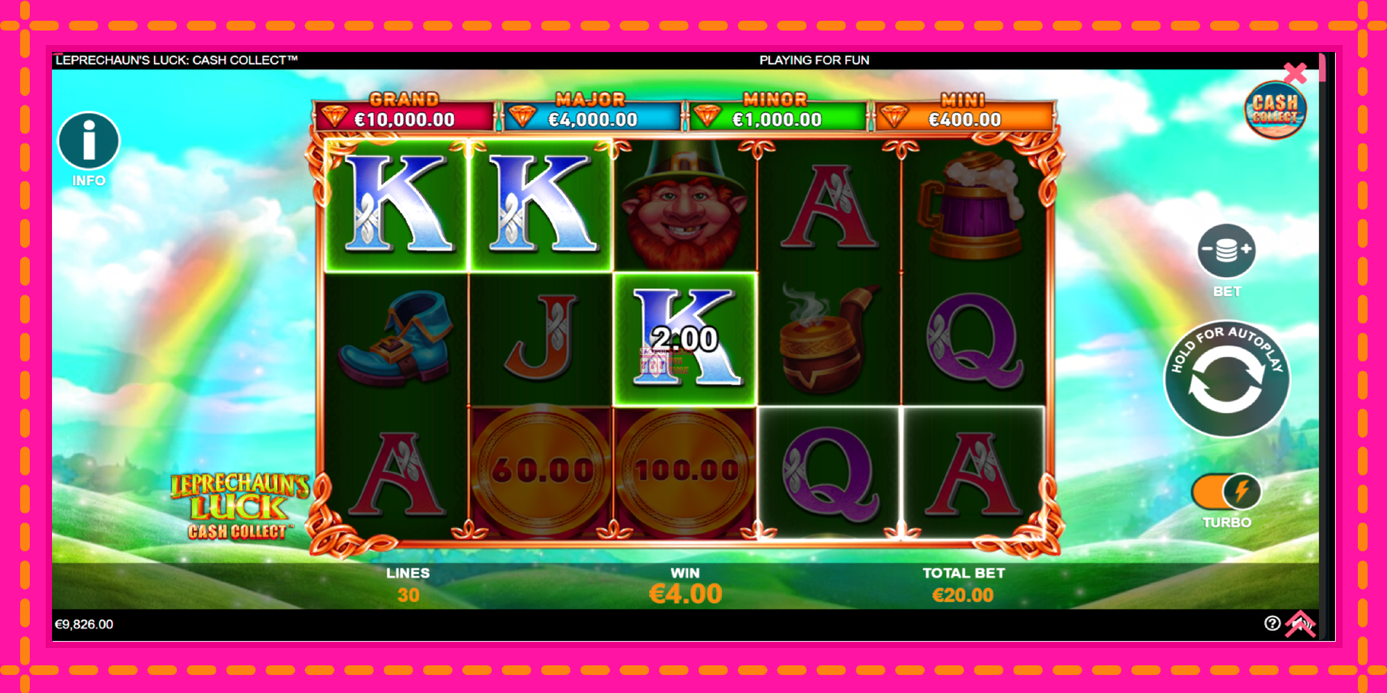 Slot machine Leprechauns Luck Cash Collect Megaways PowerPlay Jackpot gratuitamente, immagine 4