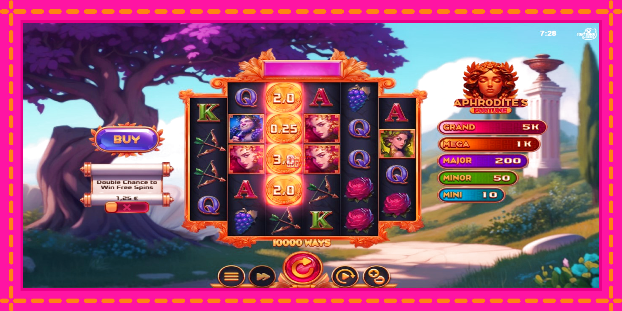 Slot machine Aphrodites Fortune gratuitamente, immagine 3