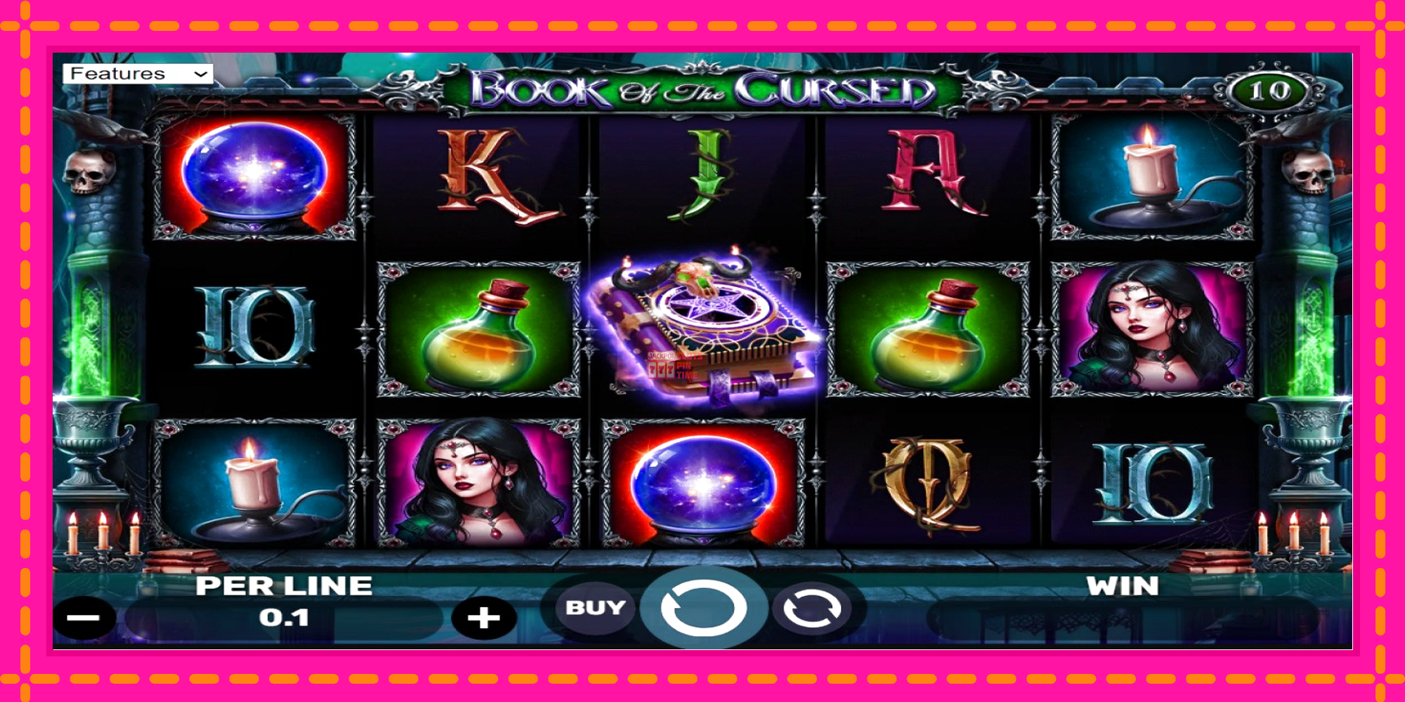 Slot machine Book of the Cursed gratuitamente, immagine 1