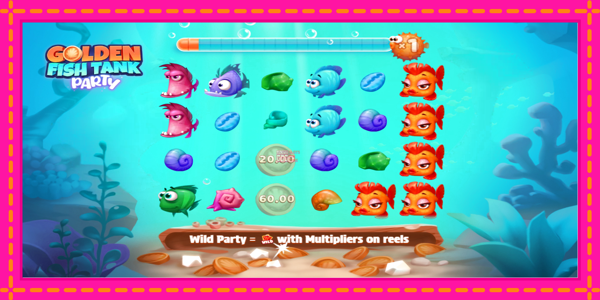 Slot machine Golden Fish Tank Party gratuitamente, immagine 3