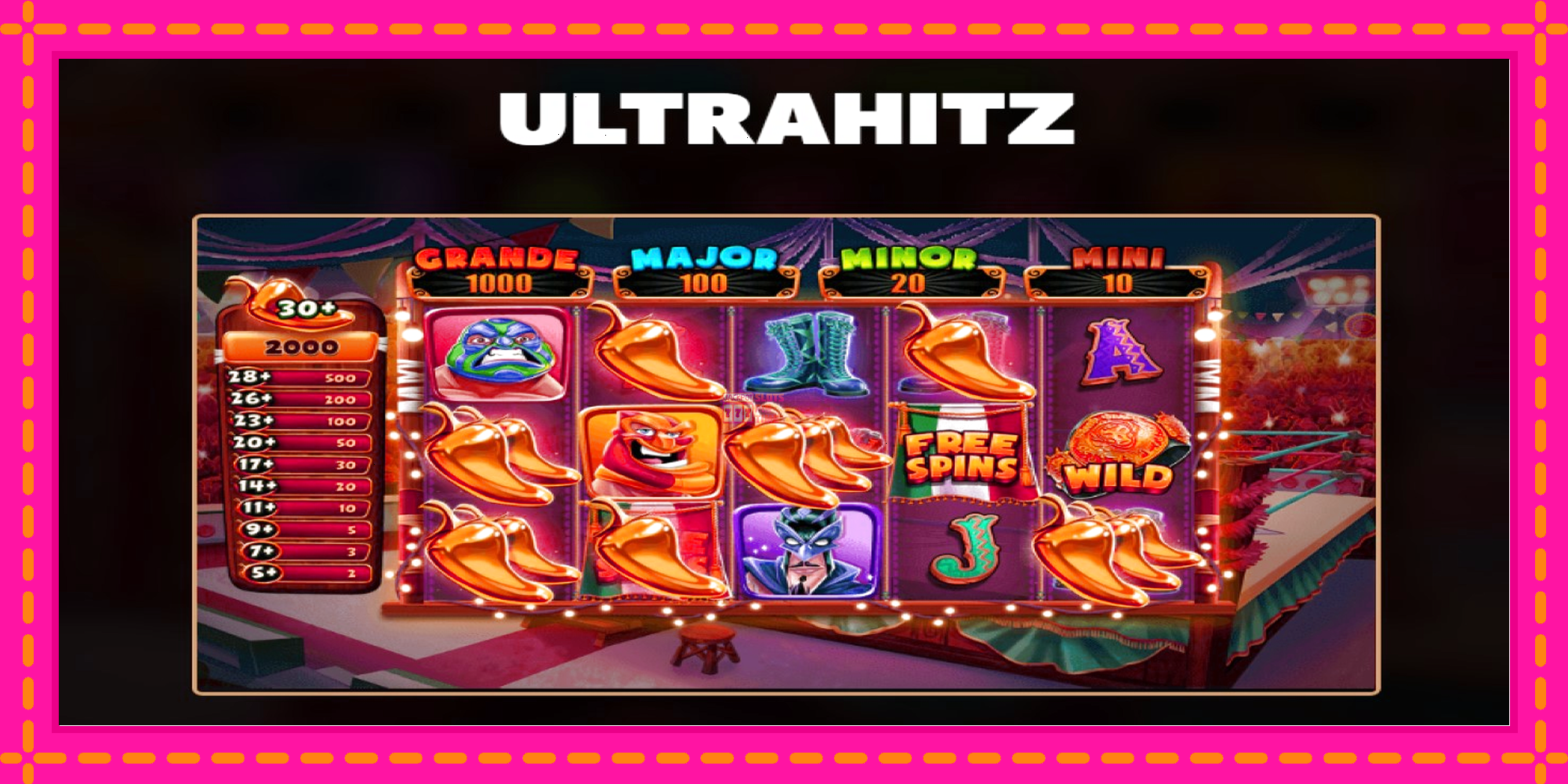 Slot machine Chilli Champions UltraHitz gratuitamente, immagine 4