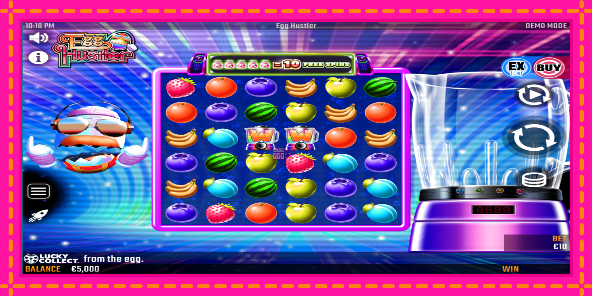 Slot machine Egg Hustler gratuitamente, immagine 2