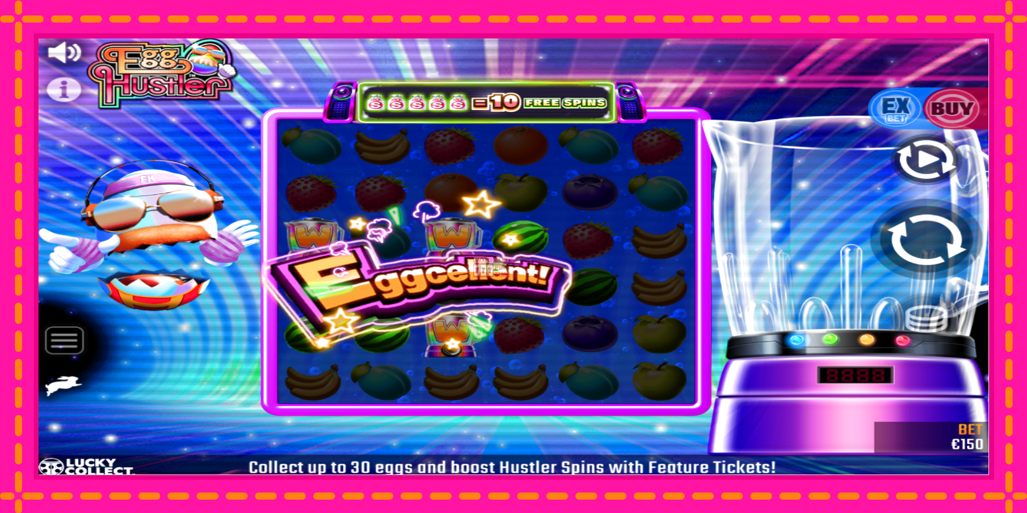 Slot machine Egg Hustler gratuitamente, immagine 5