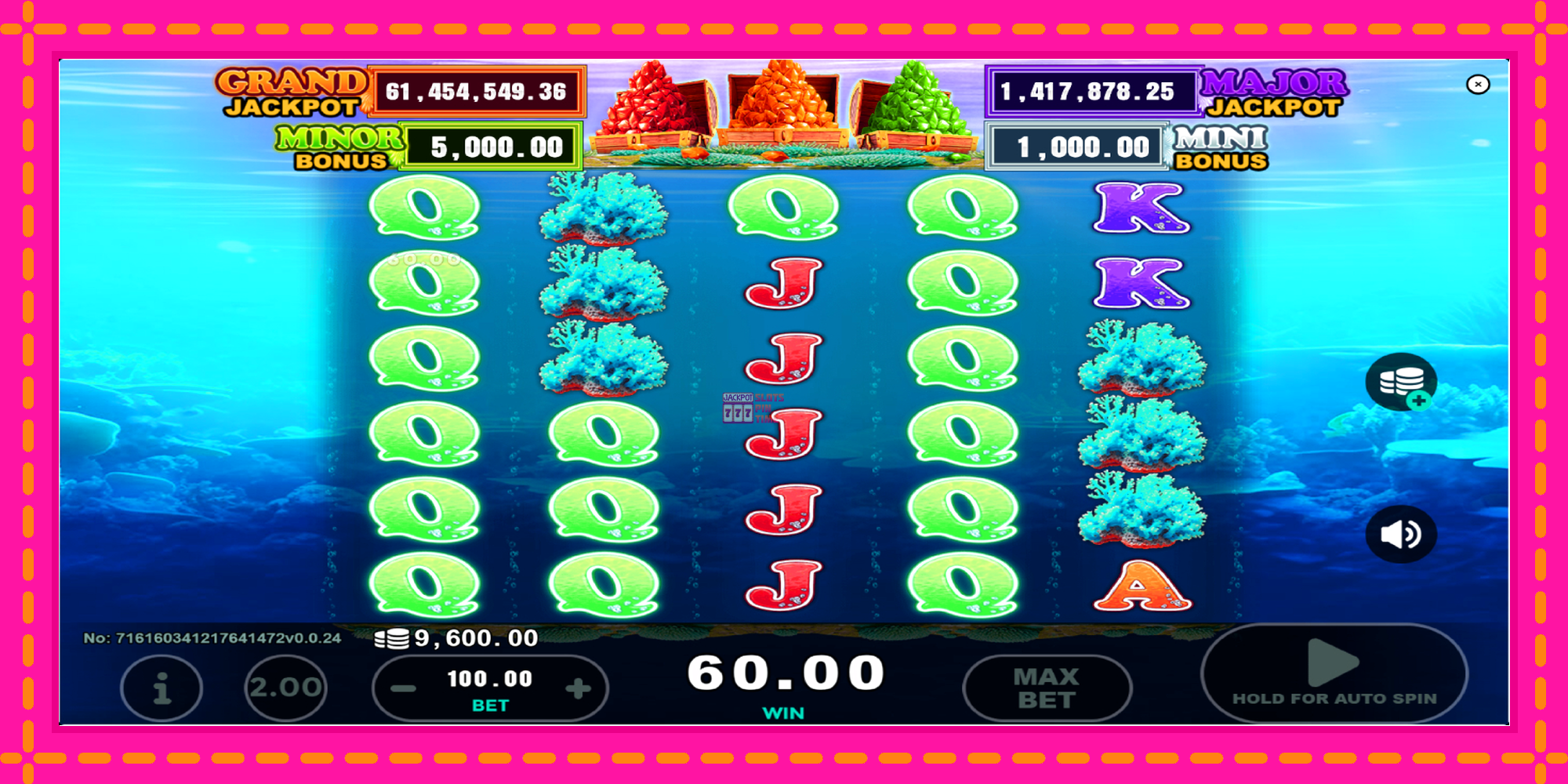 Slot machine Clown Fish Treasure gratuitamente, immagine 2