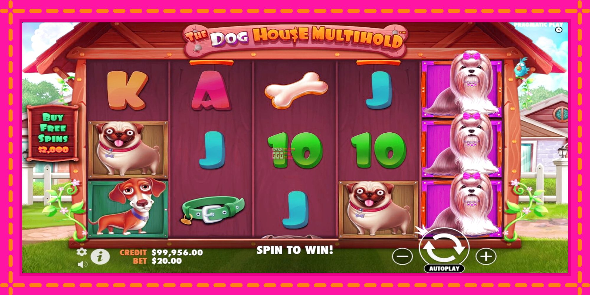 Slot machine The Dog House Multihold gratuitamente, immagine 1