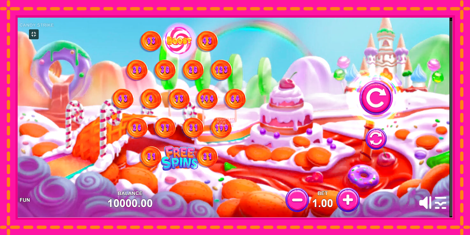 Slot machine Candy Strike gratuitamente, immagine 1