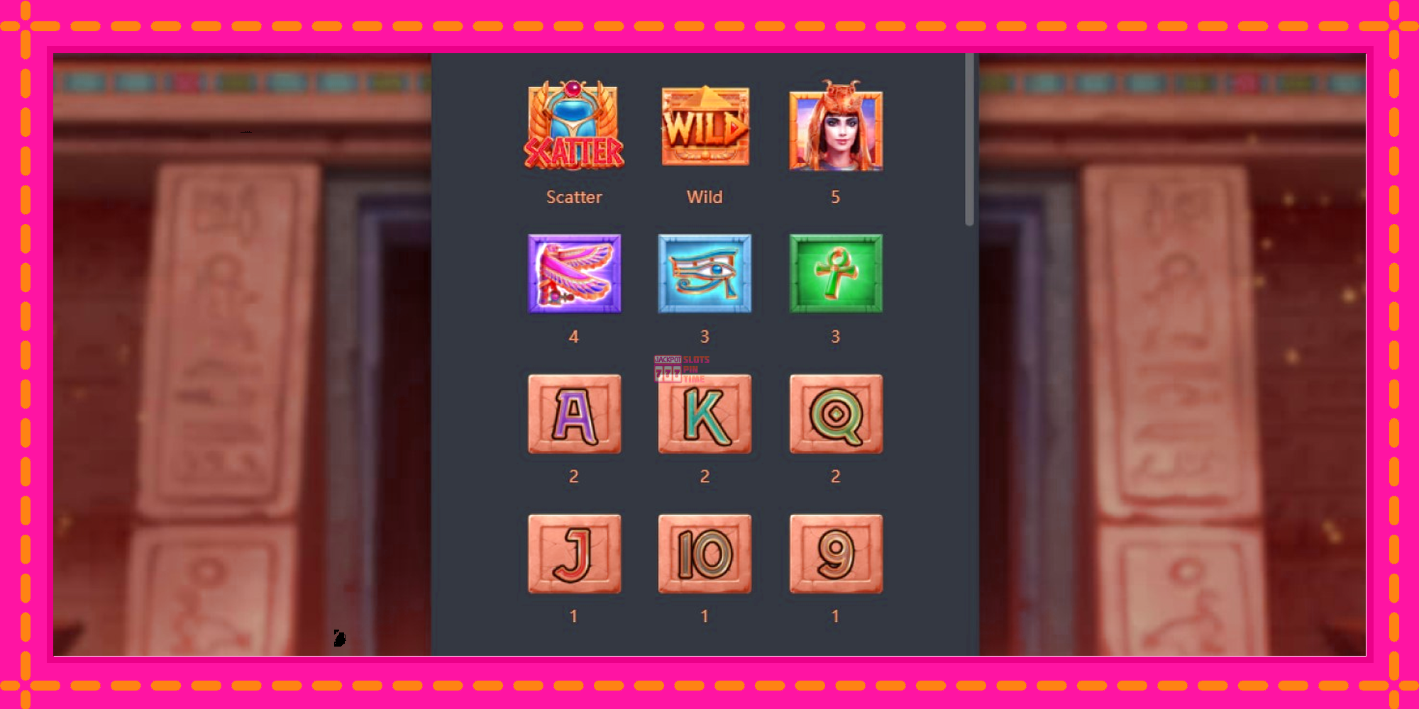 Slot machine Secrets of Cleopatra gratuitamente, immagine 6