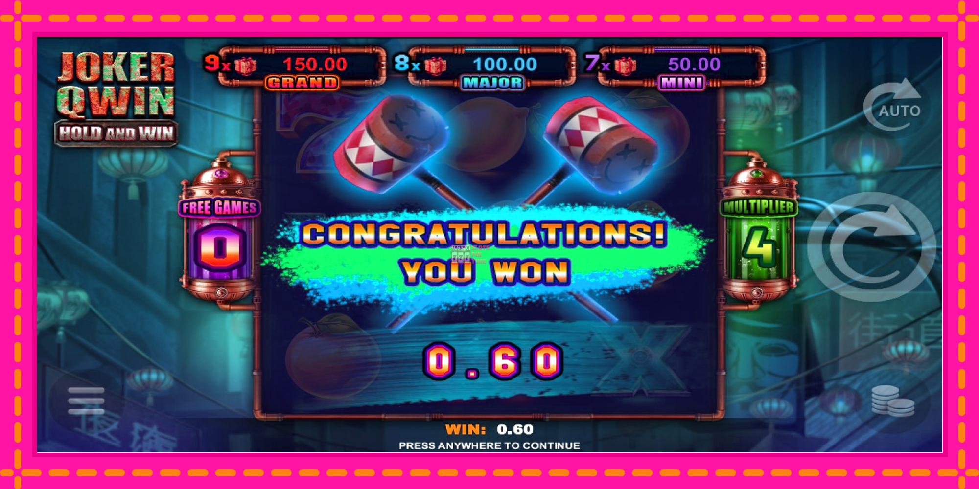 Slot machine Joker Qwin - Hold and Win gratuitamente, immagine 3