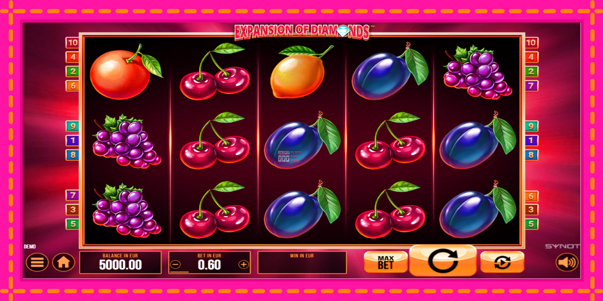 Slot machine Expansion of Diamonds gratuitamente, immagine 2