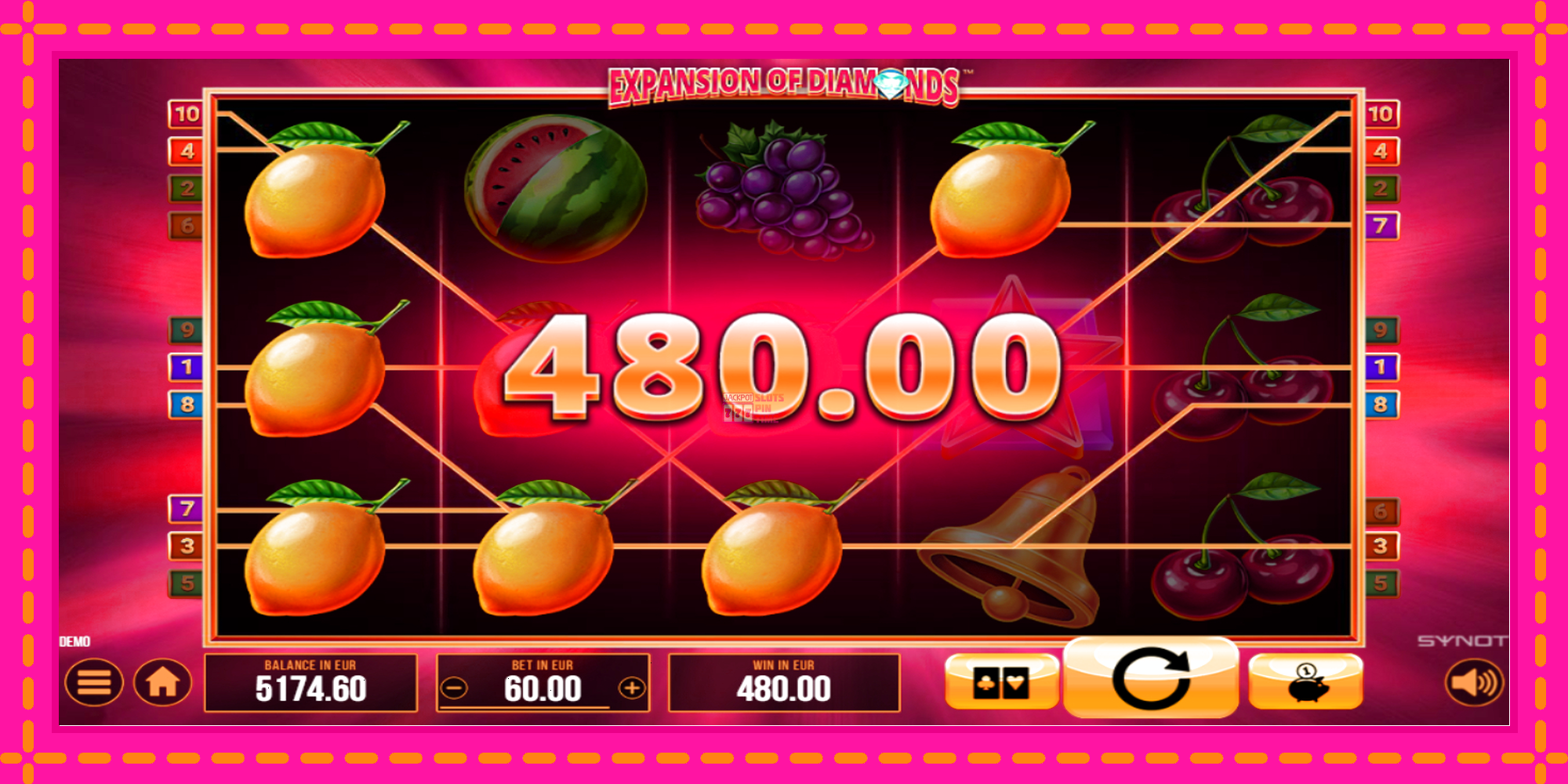 Slot machine Expansion of Diamonds gratuitamente, immagine 5