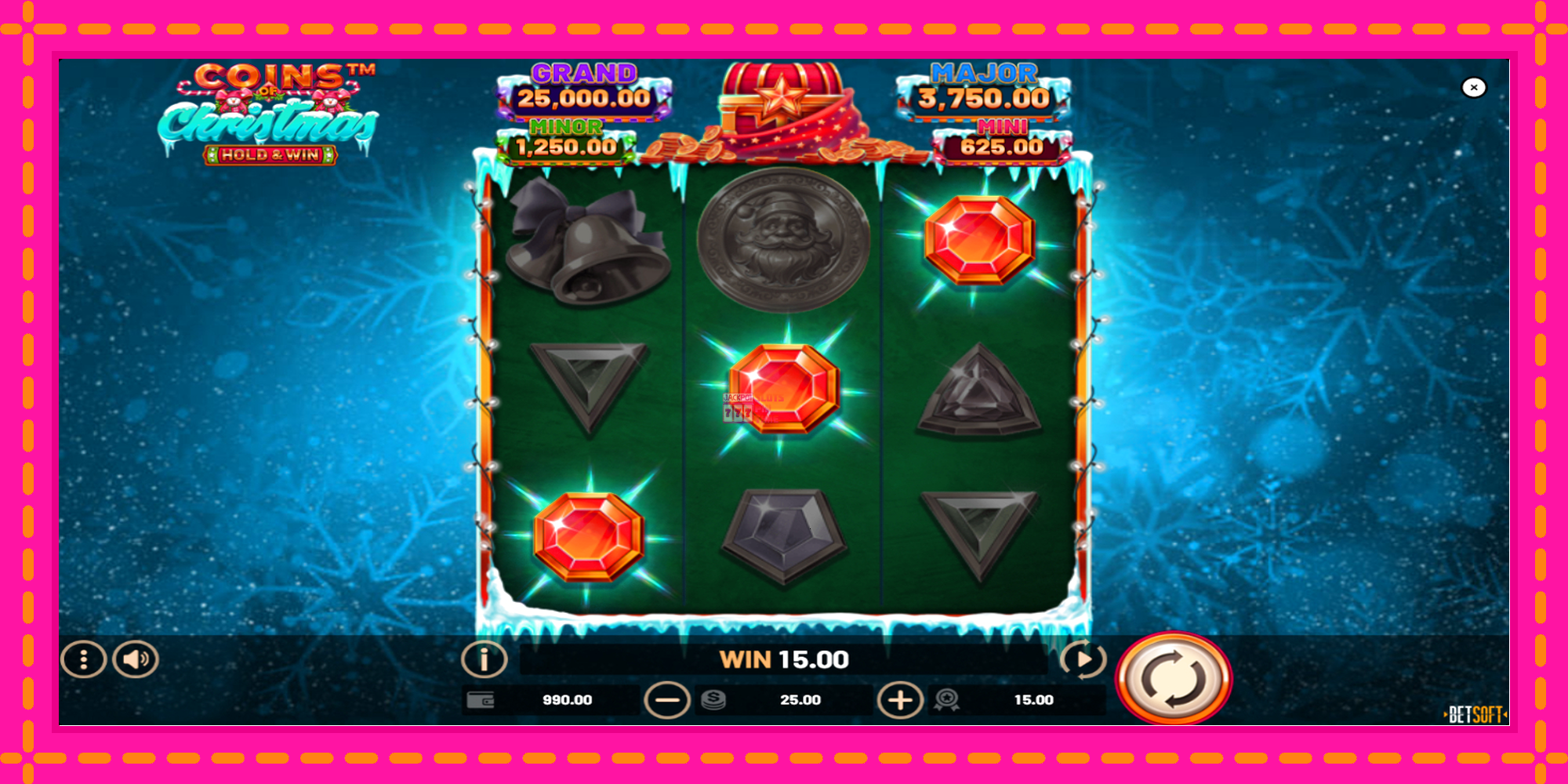 Slot machine Coins of Christmas gratuitamente, immagine 3