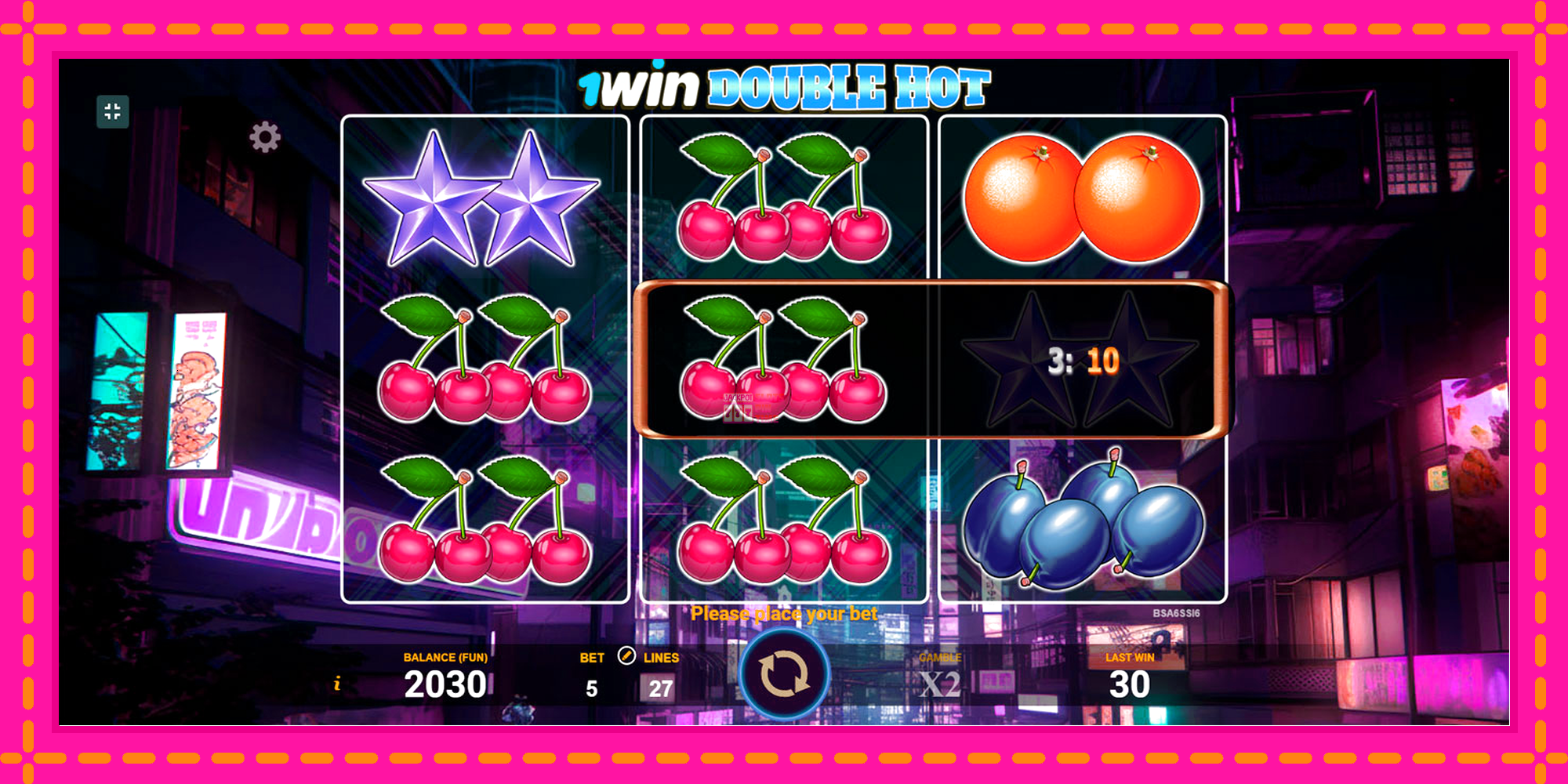 Slot machine 1win Double Hot gratuitamente, immagine 5