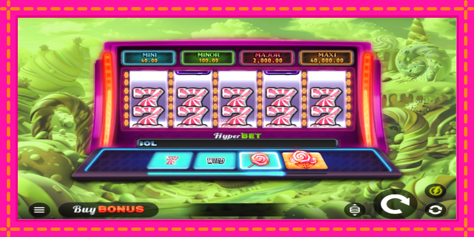 Slot machine Bets10 Candy 7s Hold and Win gratuitamente, immagine 1