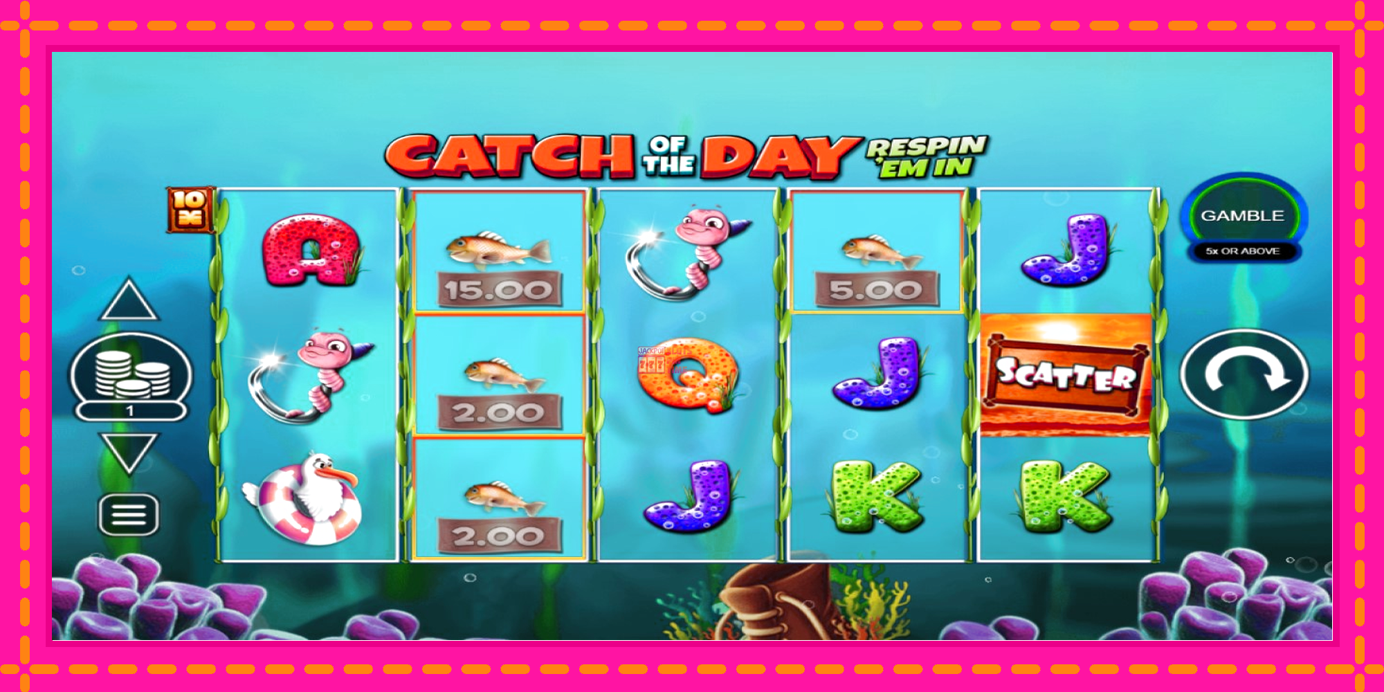 Slot machine Catch of the Day Respin Em In gratuitamente, immagine 1