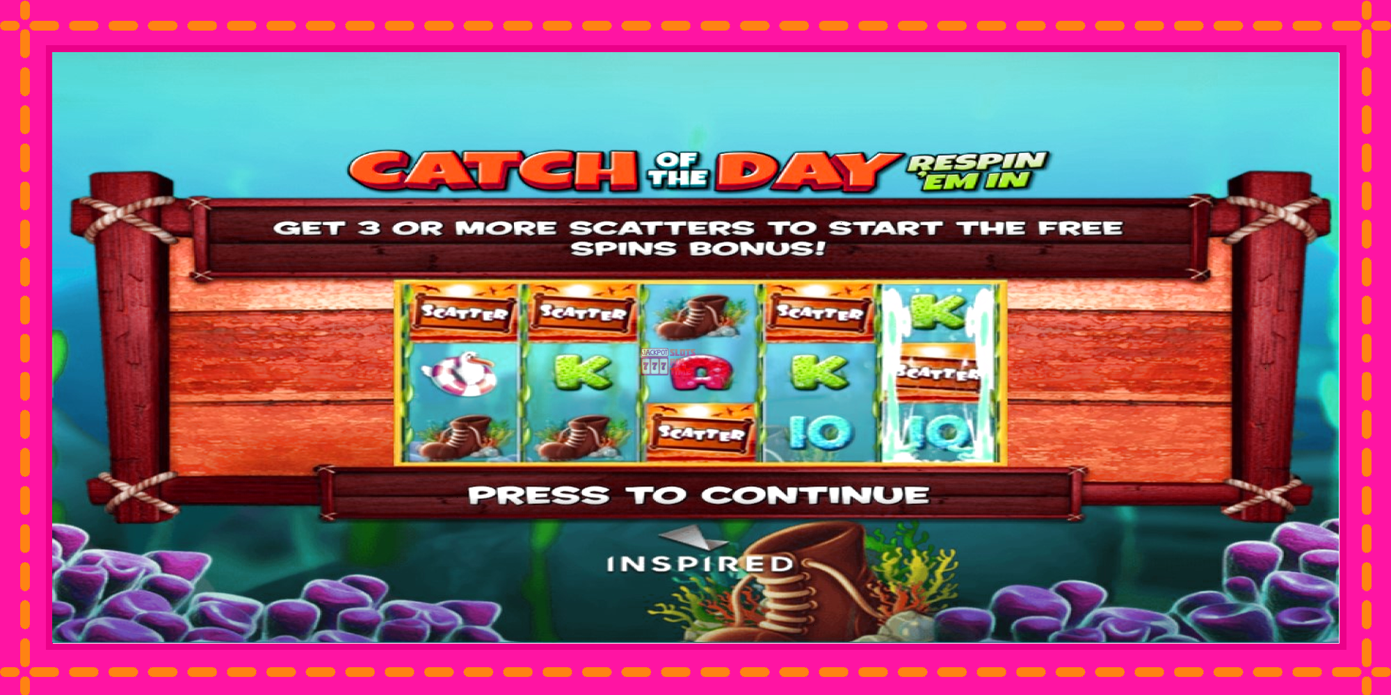 Slot machine Catch of the Day Respin Em In gratuitamente, immagine 3