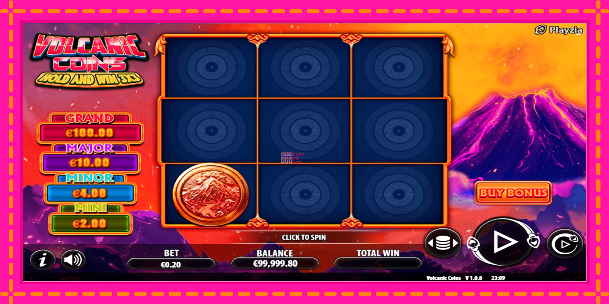 Slot machine Volcanic Coins gratuitamente, immagine 2