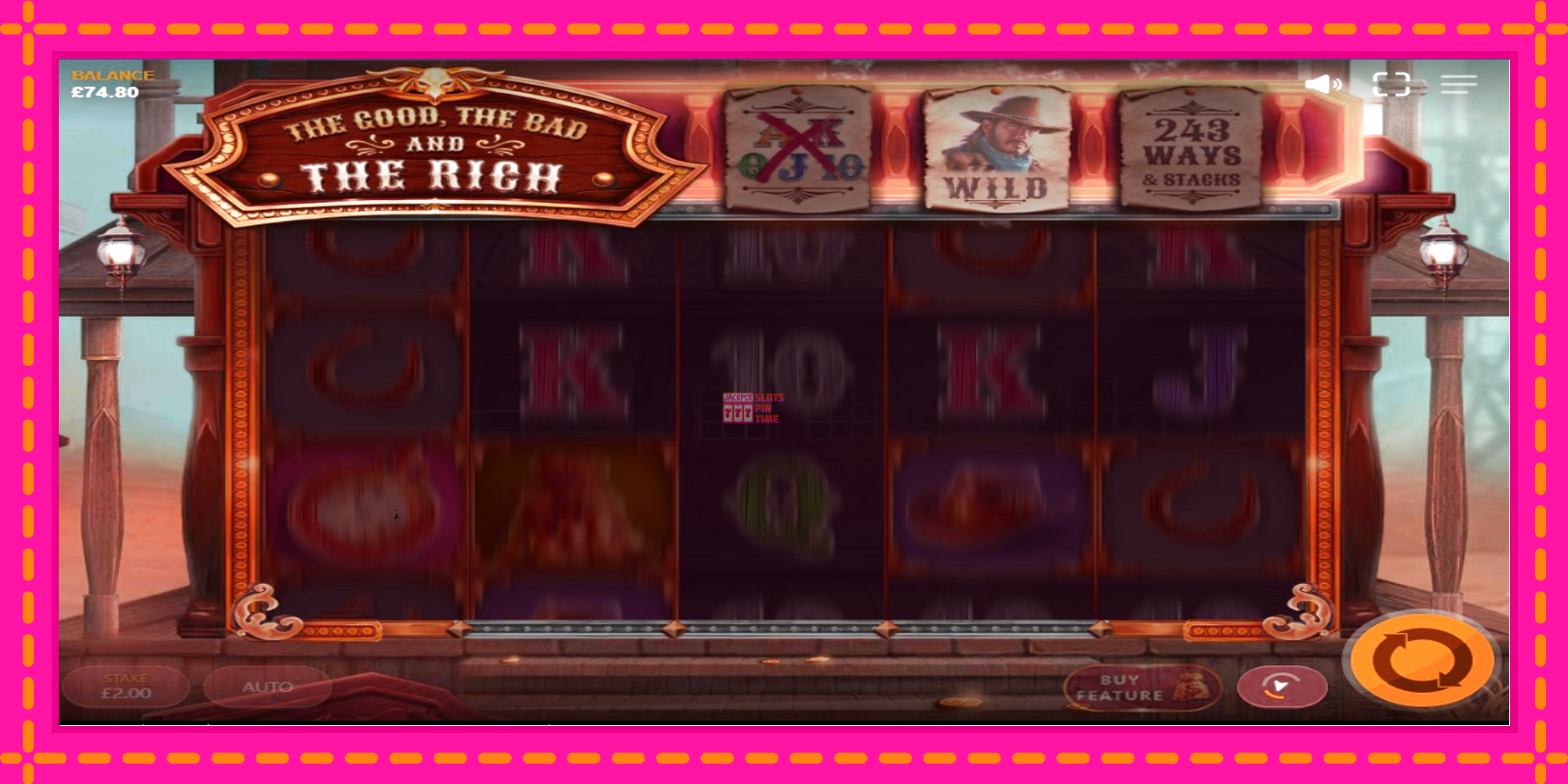 Slot machine The Good The Bad and The Rich gratuitamente, immagine 4