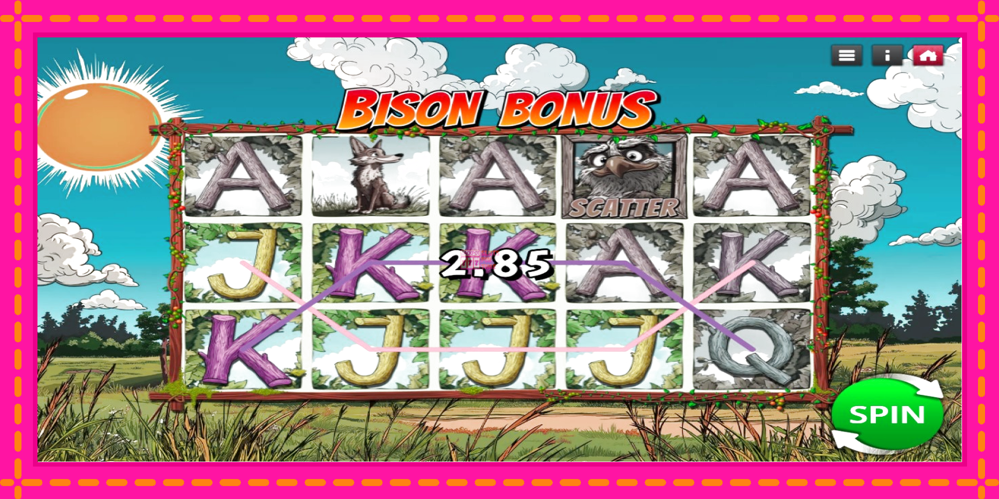 Slot machine Bison Bonus gratuitamente, immagine 2