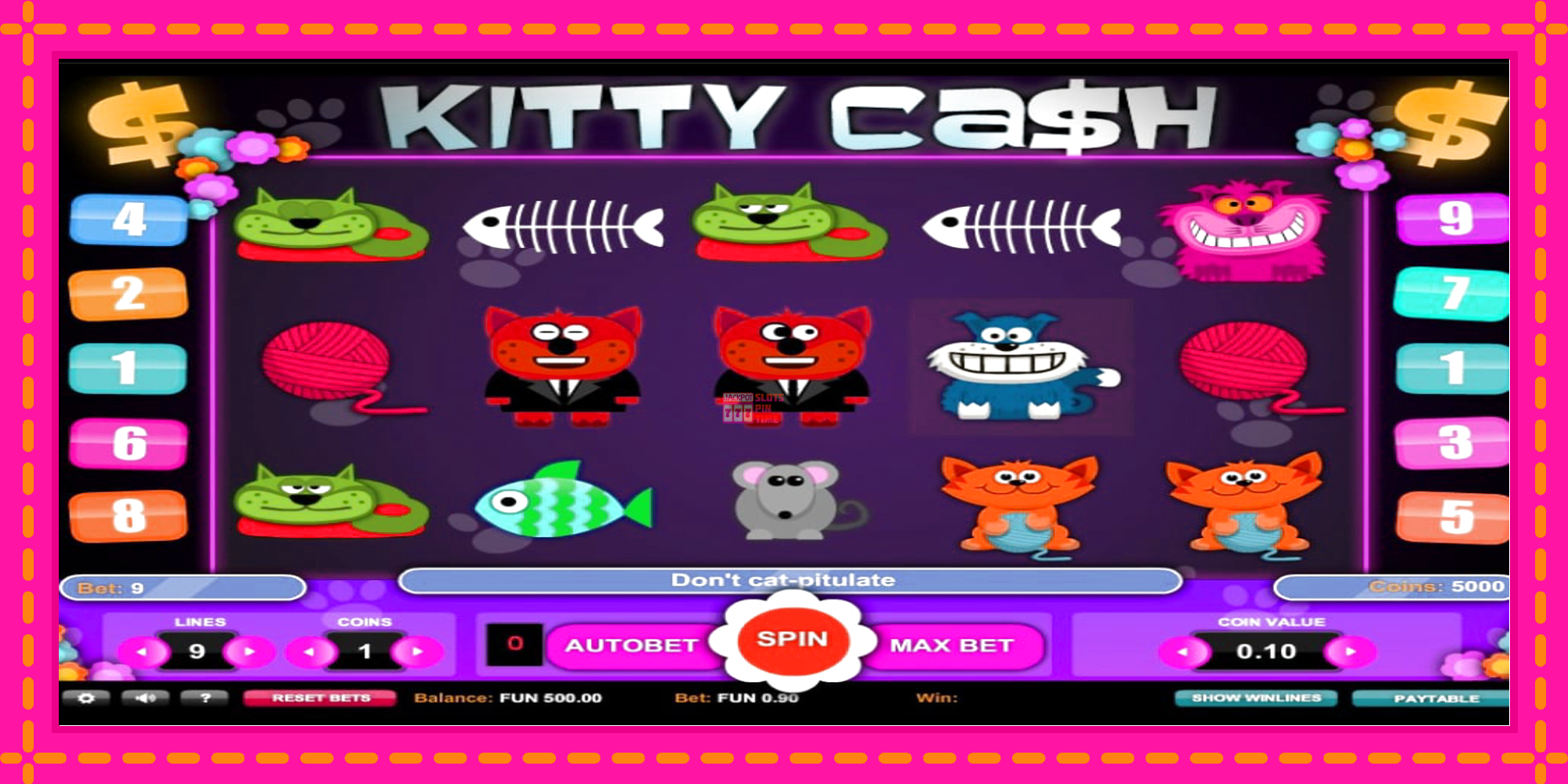 Slot machine Kitty Cash gratuitamente, immagine 1