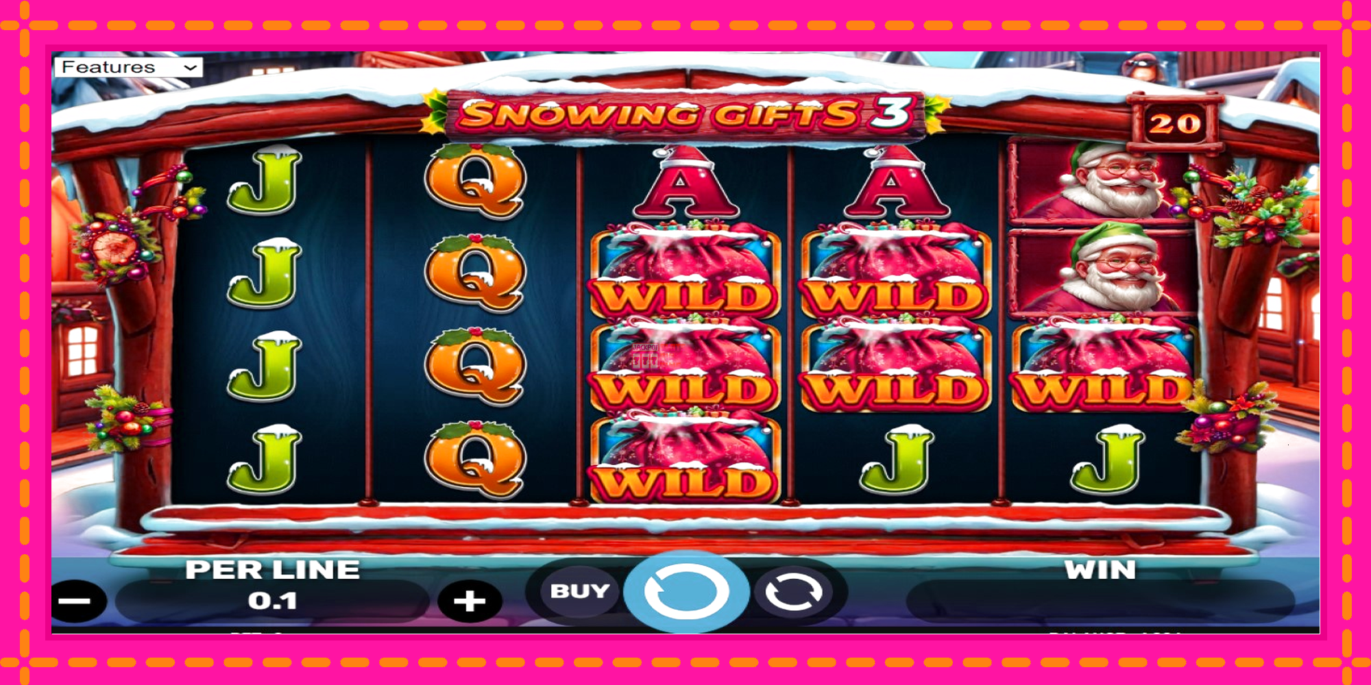 Slot machine Snowing Gifts 3 gratuitamente, immagine 2