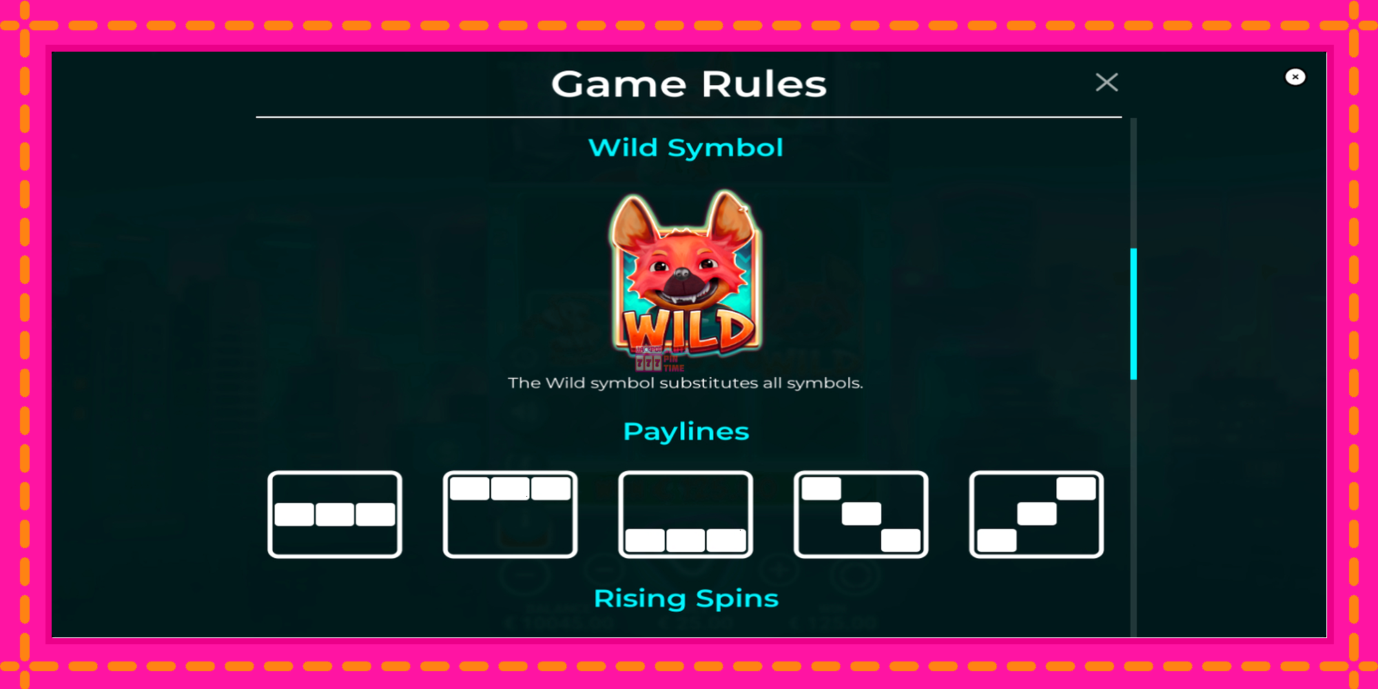 Slot machine Fortune Wolf gratuitamente, immagine 6