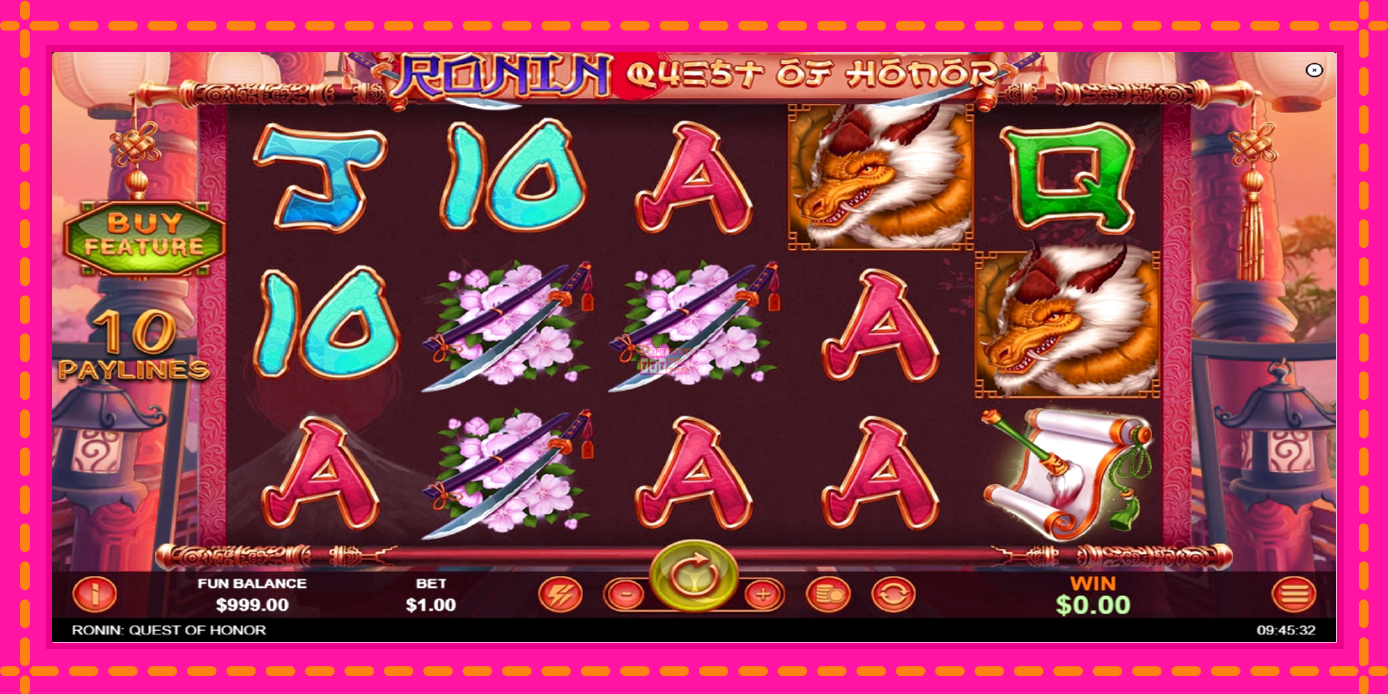 Slot machine Ronin - Quest of Honor gratuitamente, immagine 2