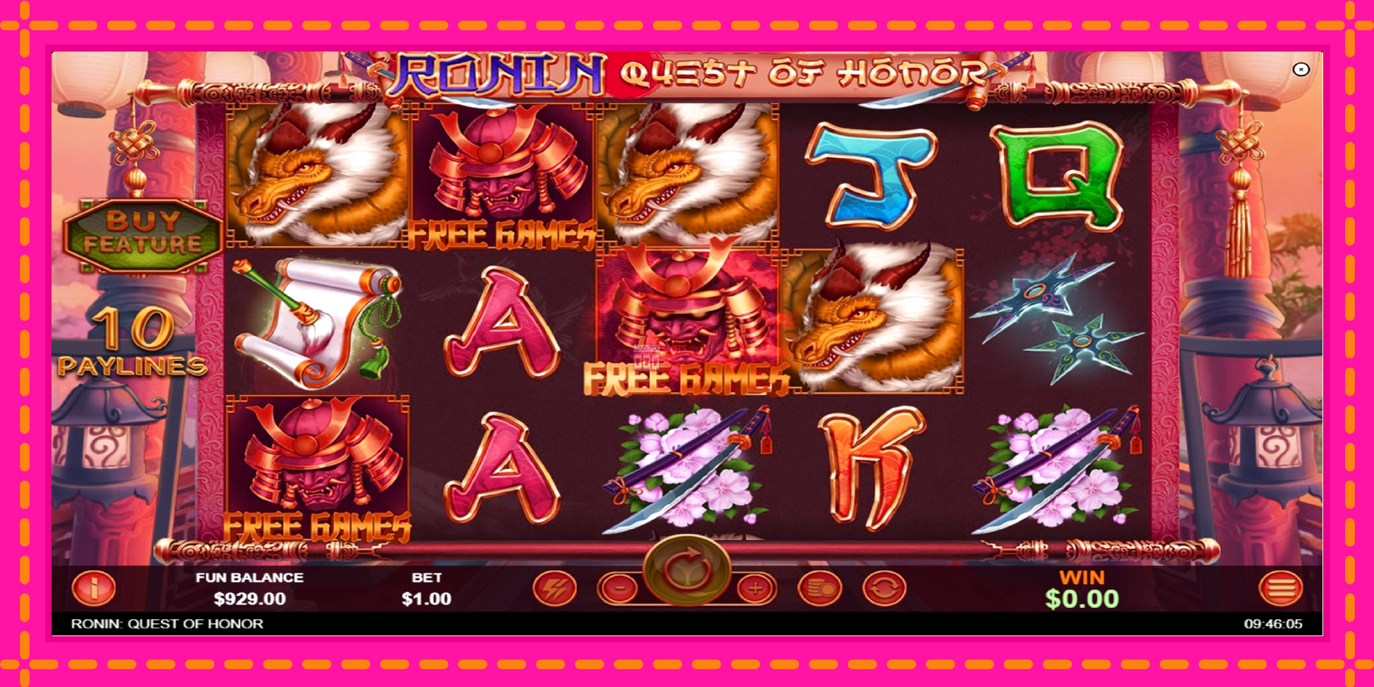 Slot machine Ronin - Quest of Honor gratuitamente, immagine 3