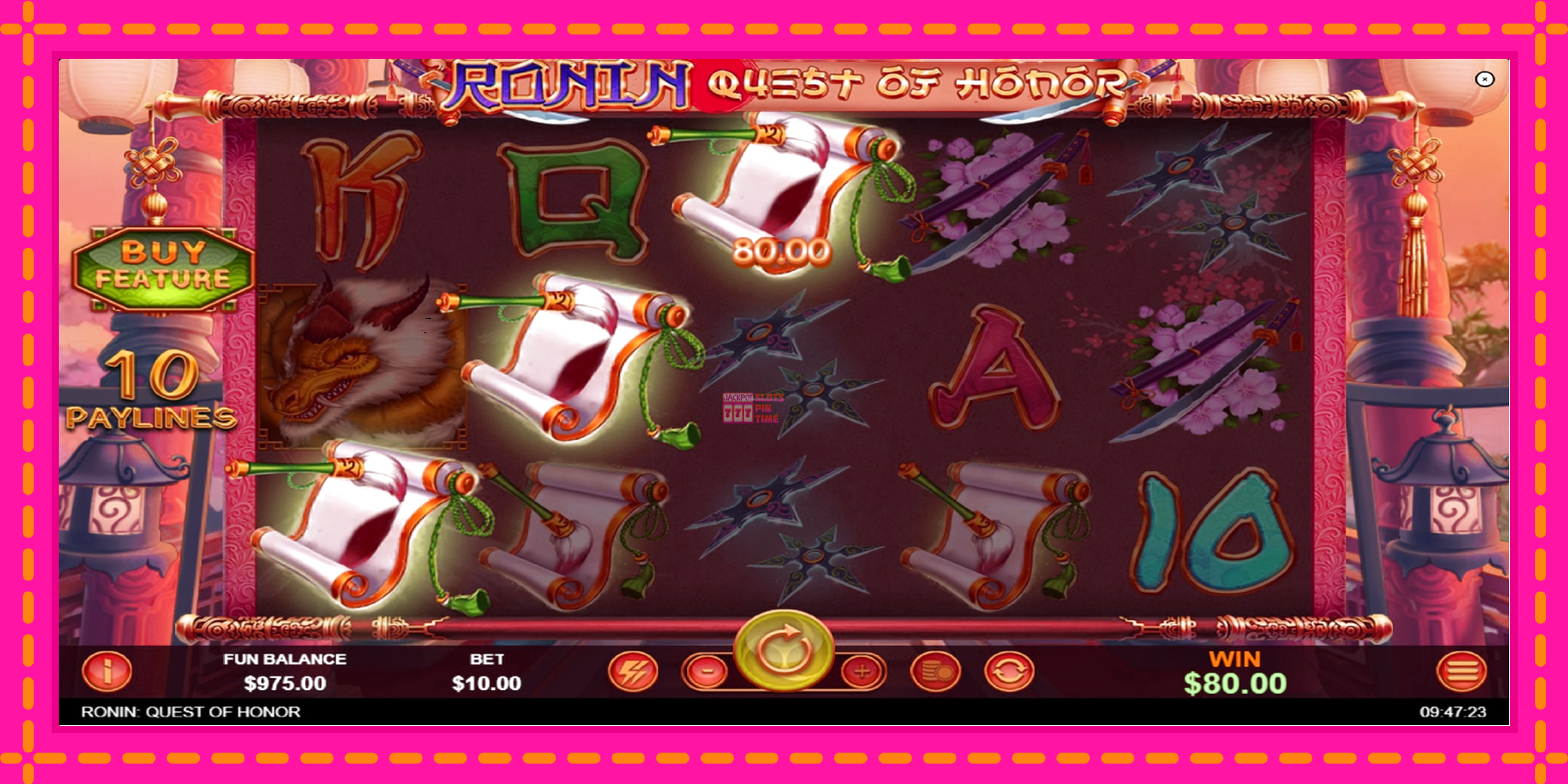 Slot machine Ronin - Quest of Honor gratuitamente, immagine 5