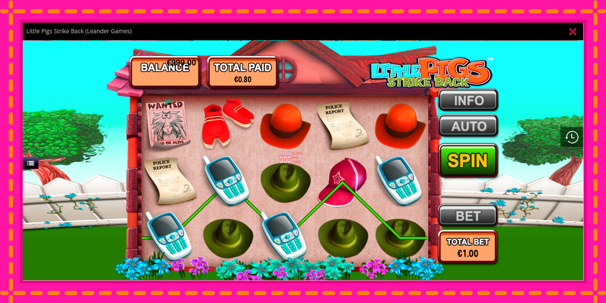 Slot machine Little Pigs Strike Back gratuitamente, immagine 2