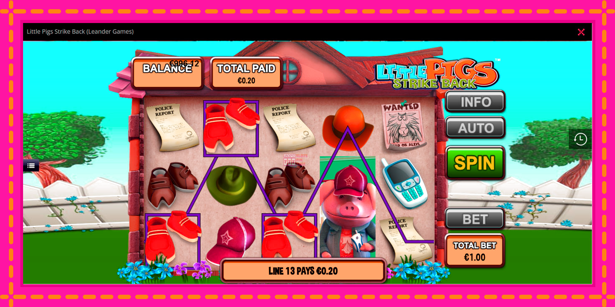 Slot machine Little Pigs Strike Back gratuitamente, immagine 4