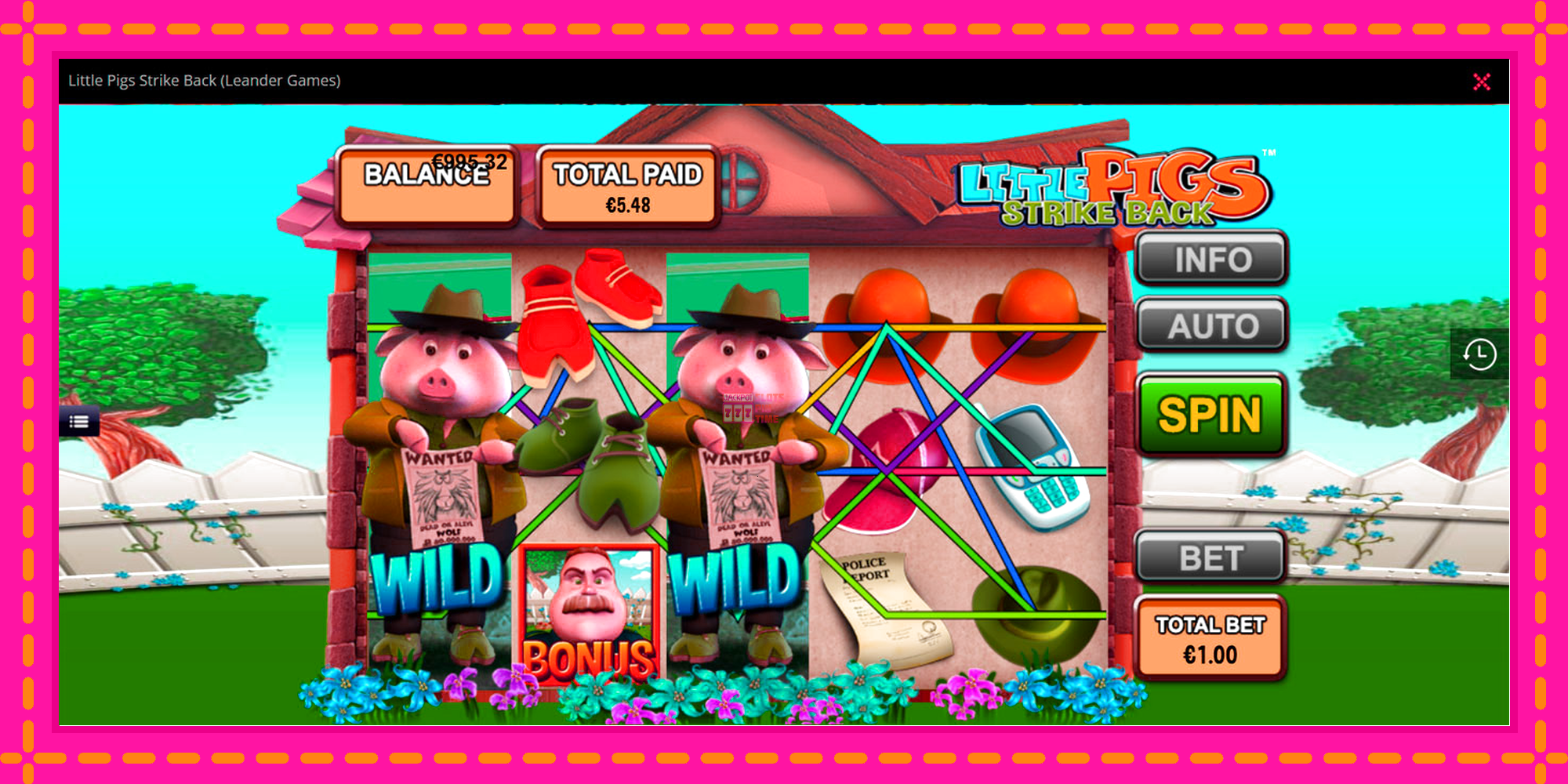 Slot machine Little Pigs Strike Back gratuitamente, immagine 5