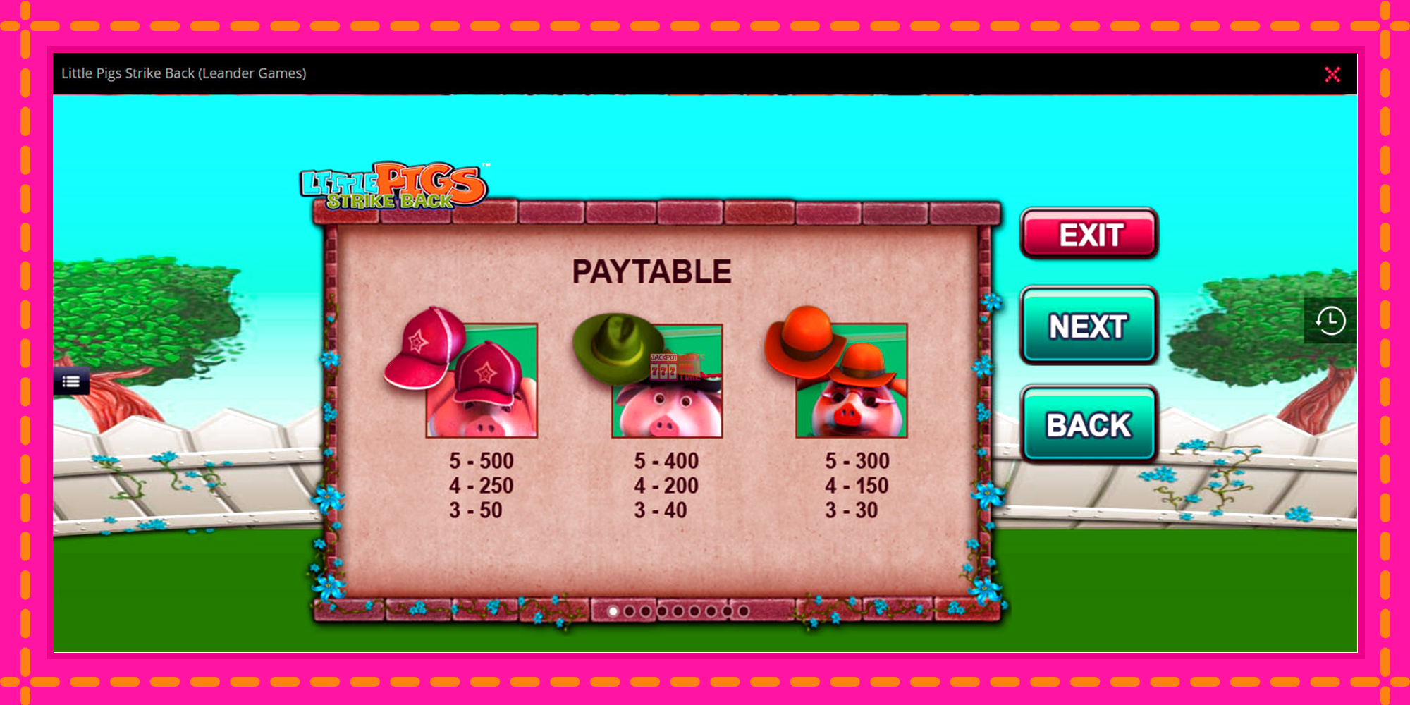 Slot machine Little Pigs Strike Back gratuitamente, immagine 6