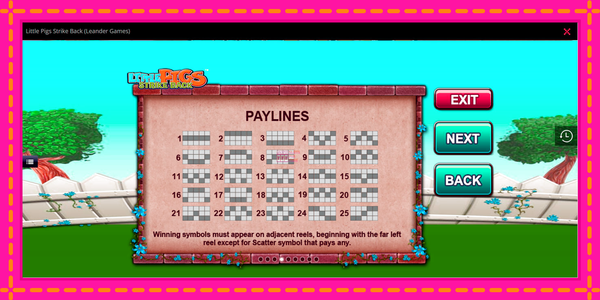 Slot machine Little Pigs Strike Back gratuitamente, immagine 7