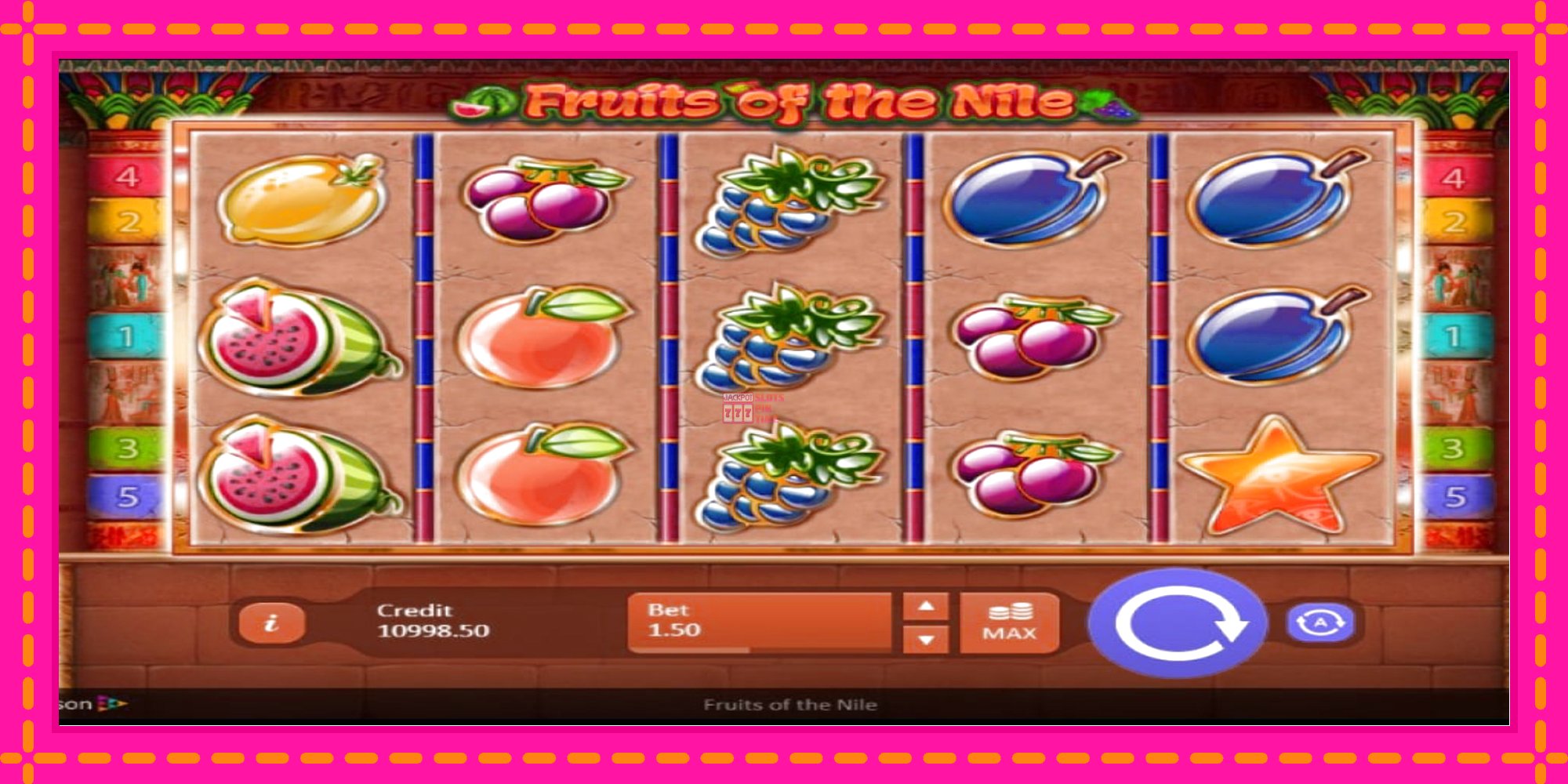 Slot machine Fruits of the Nile gratuitamente, immagine 3