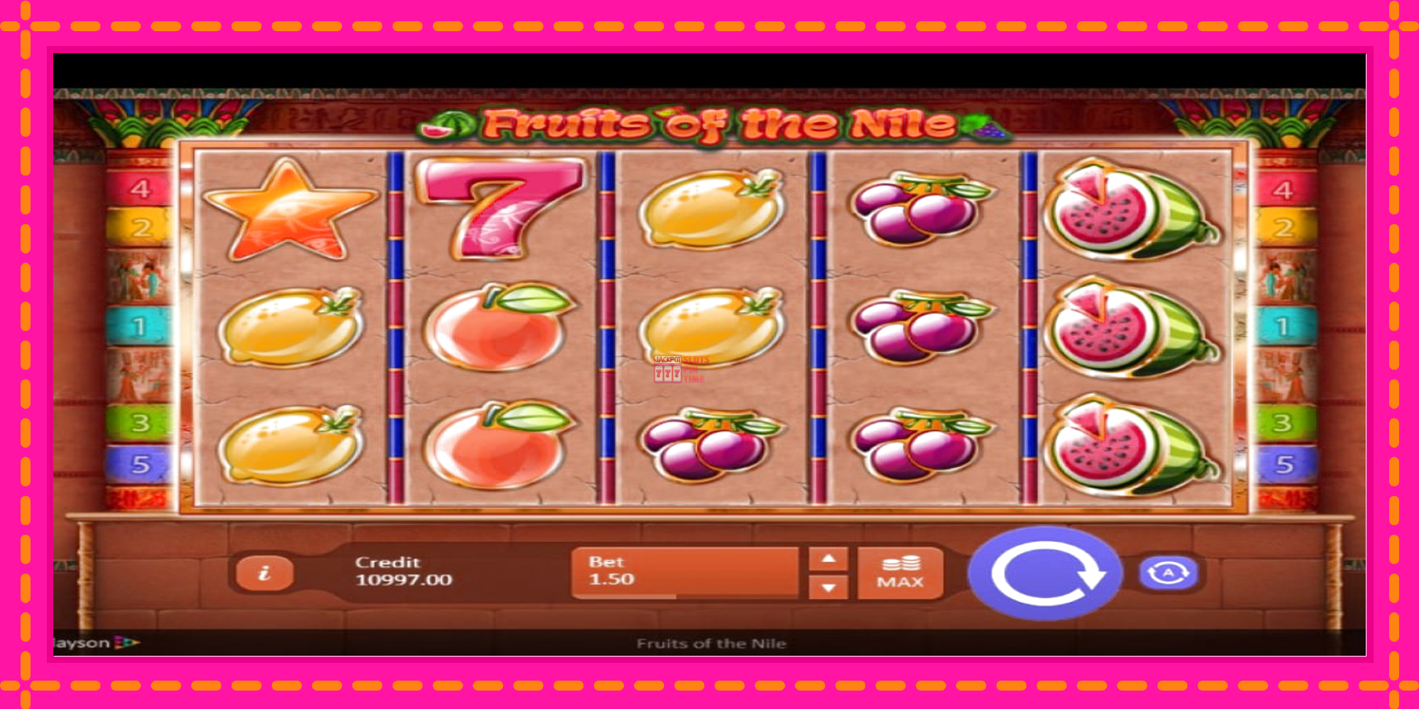 Slot machine Fruits of the Nile gratuitamente, immagine 4