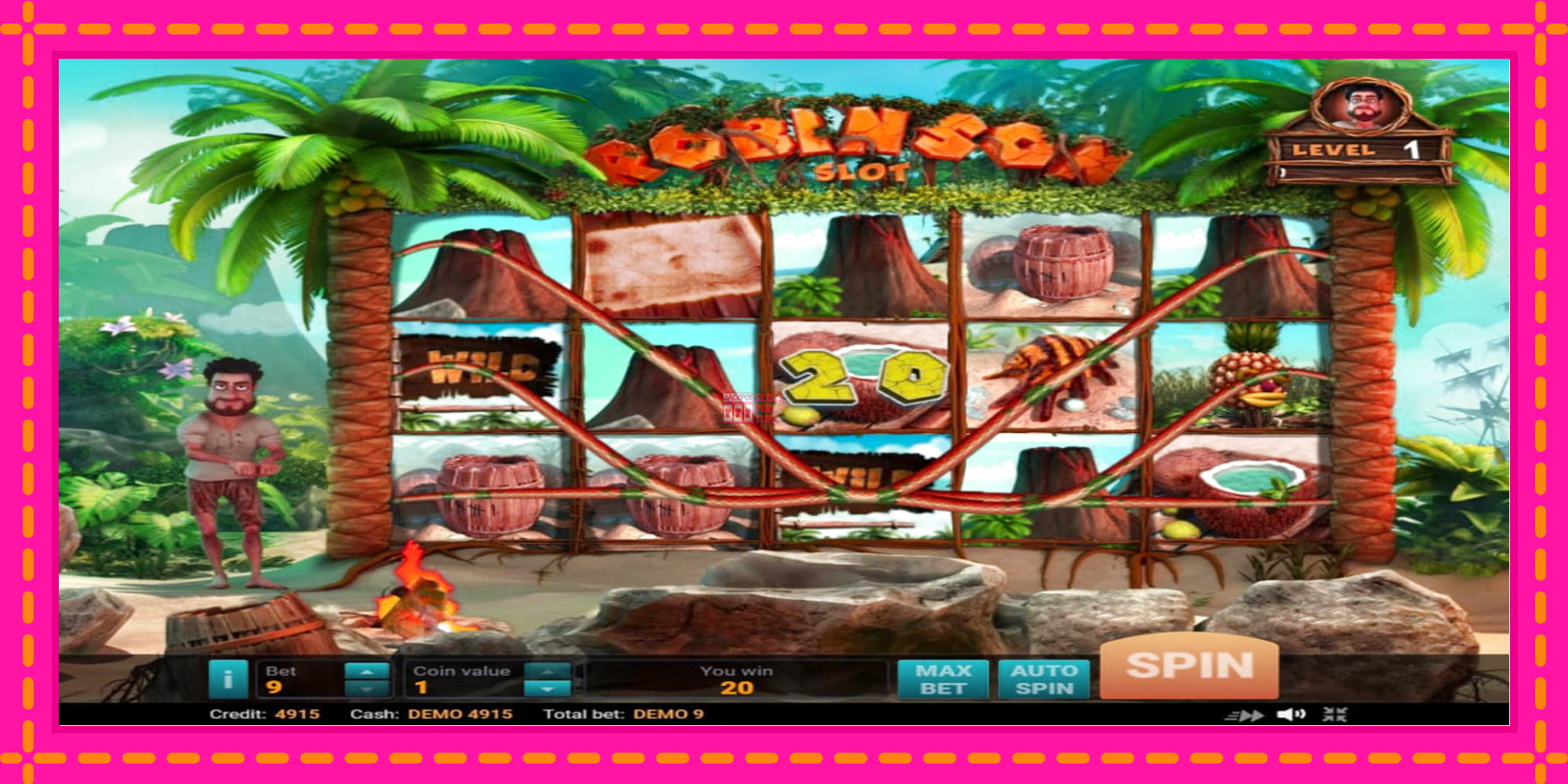 Slot machine Robinson gratuitamente, immagine 4