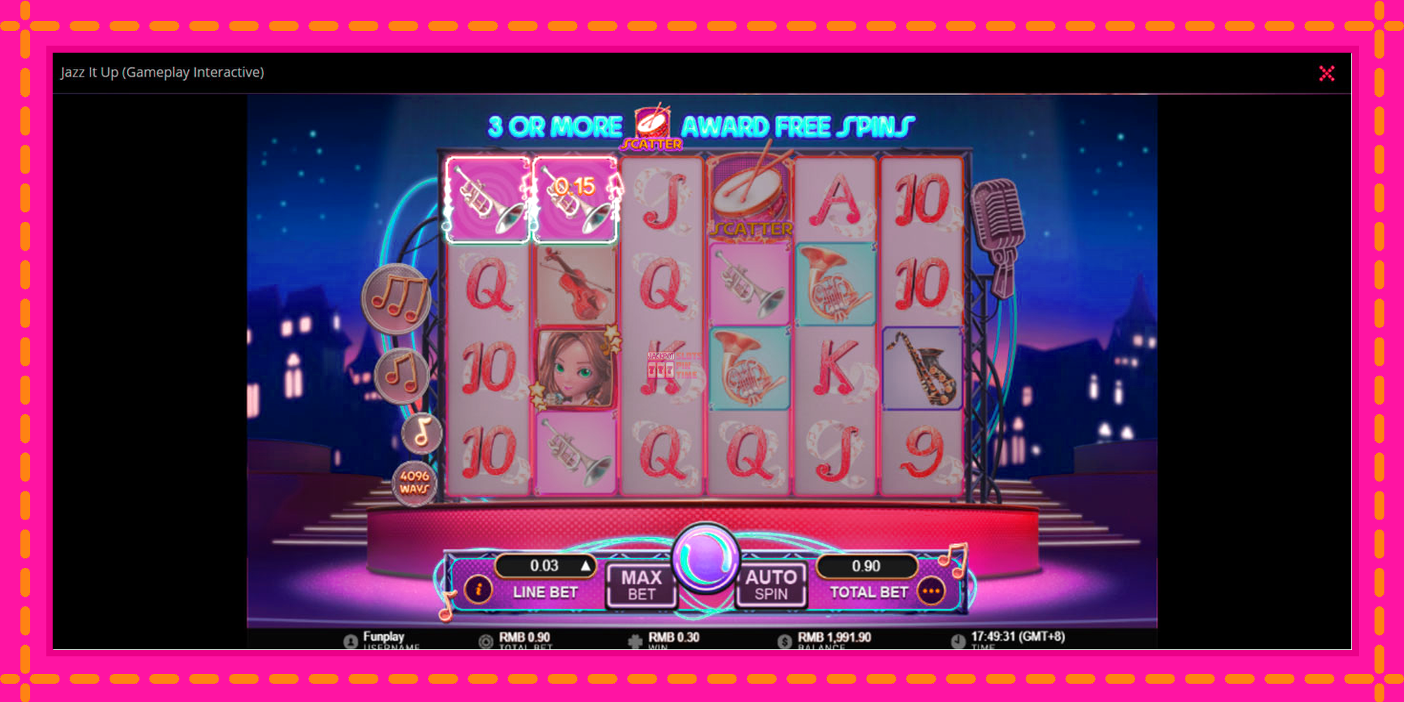 Slot machine Jazz It Up gratuitamente, immagine 3