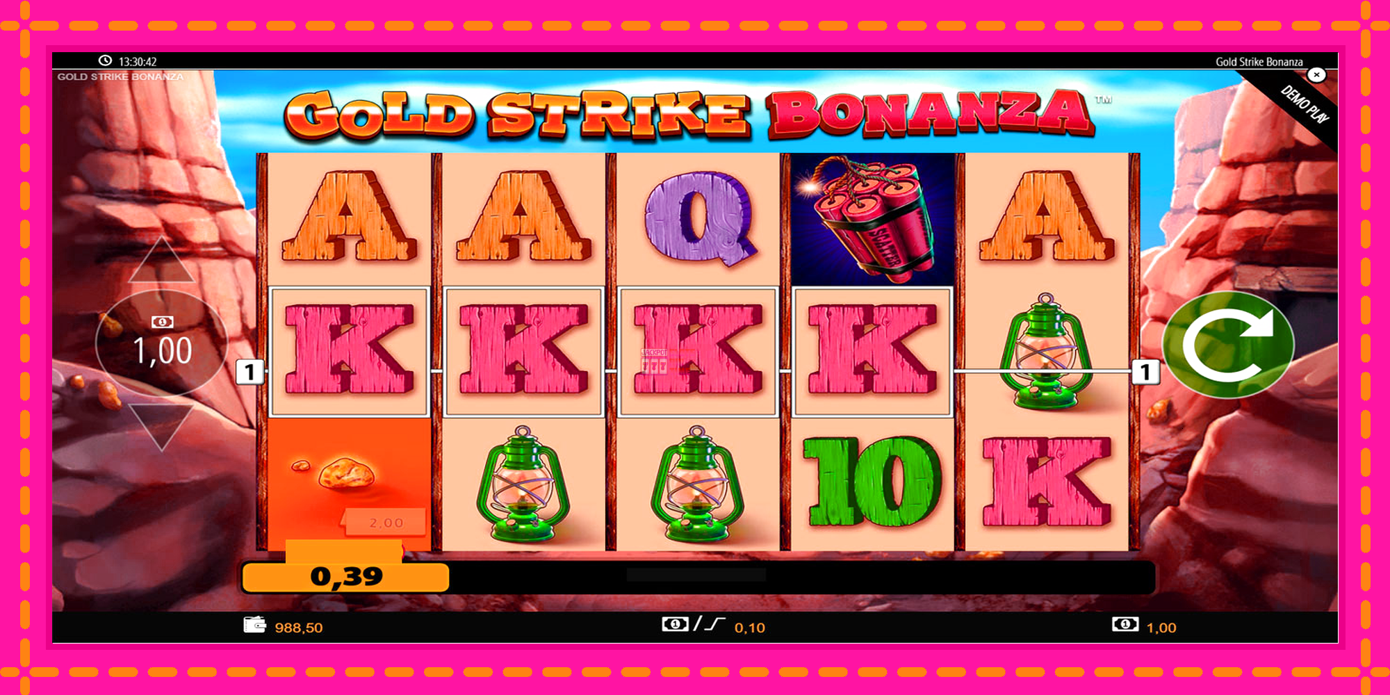 Slot machine Gold Strike Bonanza gratuitamente, immagine 4