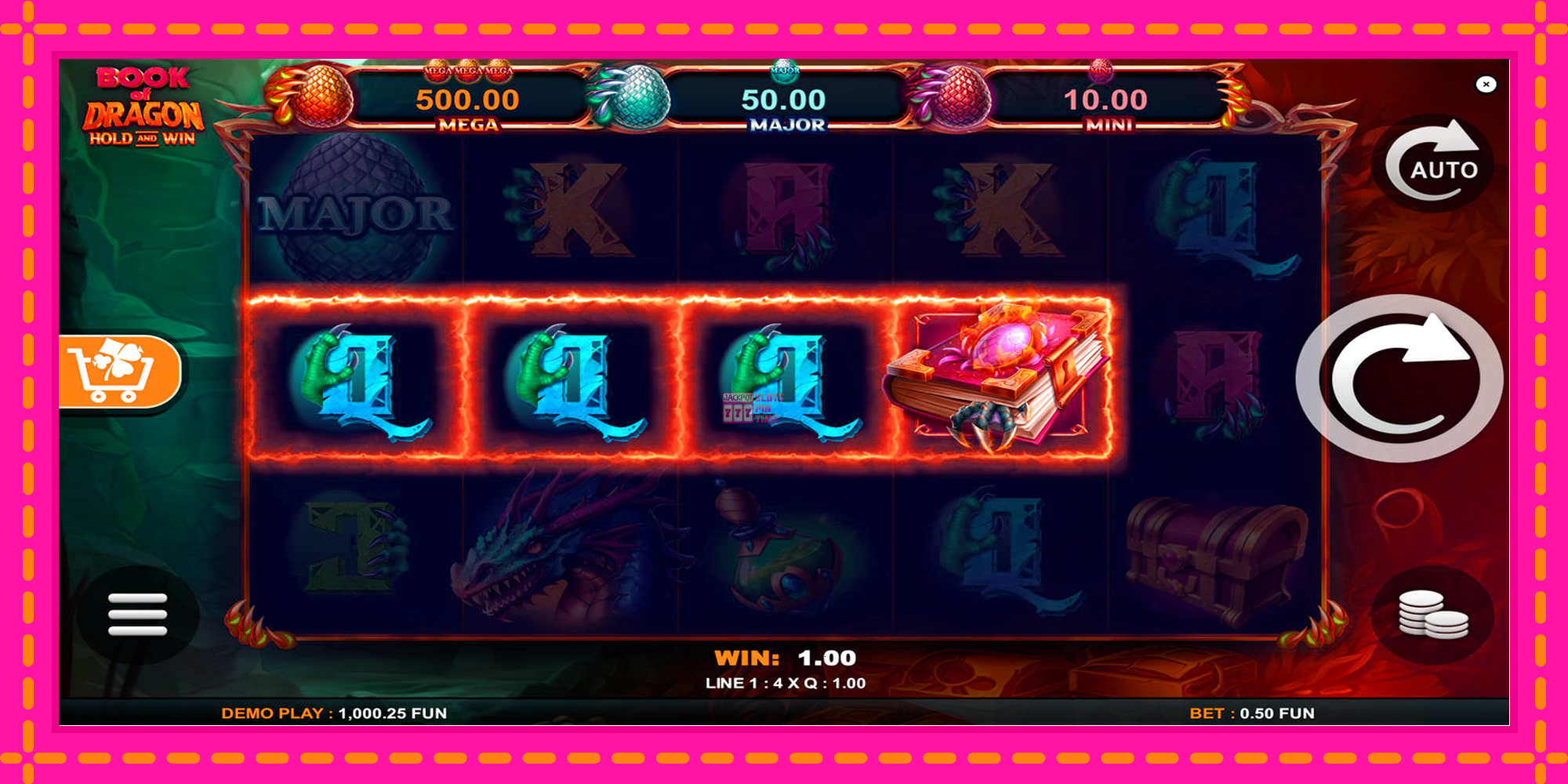 Slot machine Book of Dragon Hold and Win gratuitamente, immagine 3