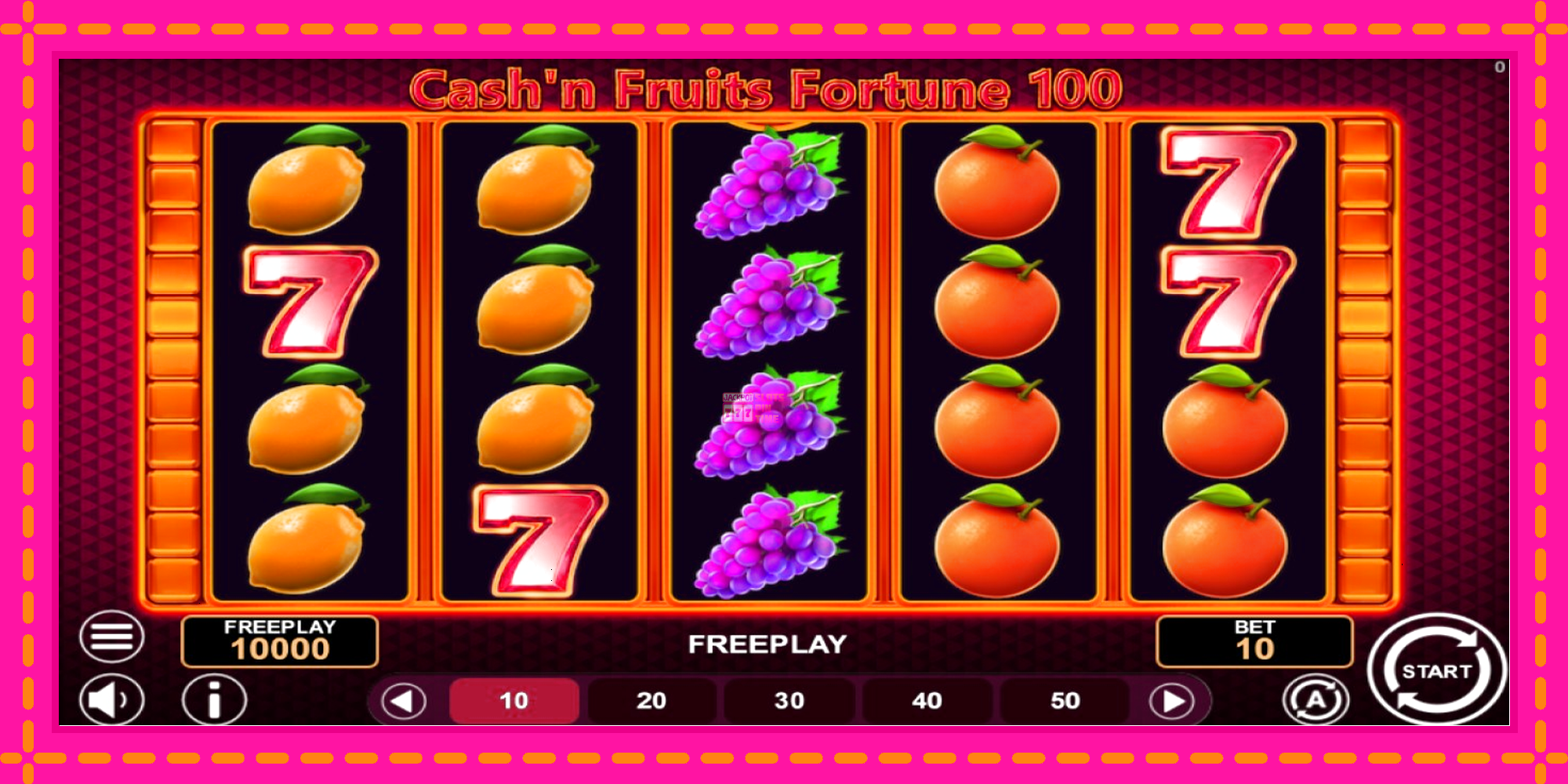 Slot machine Cashn Fruits Fortune 100 gratuitamente, immagine 1