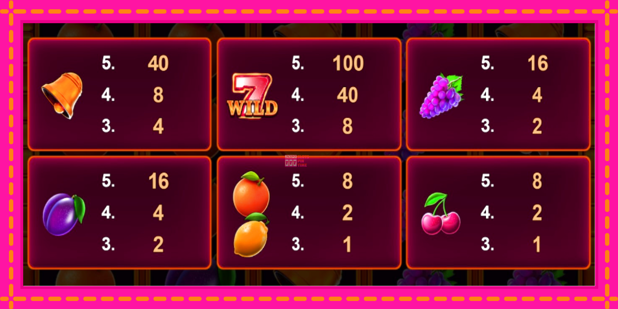 Slot machine Cashn Fruits Fortune 100 gratuitamente, immagine 4