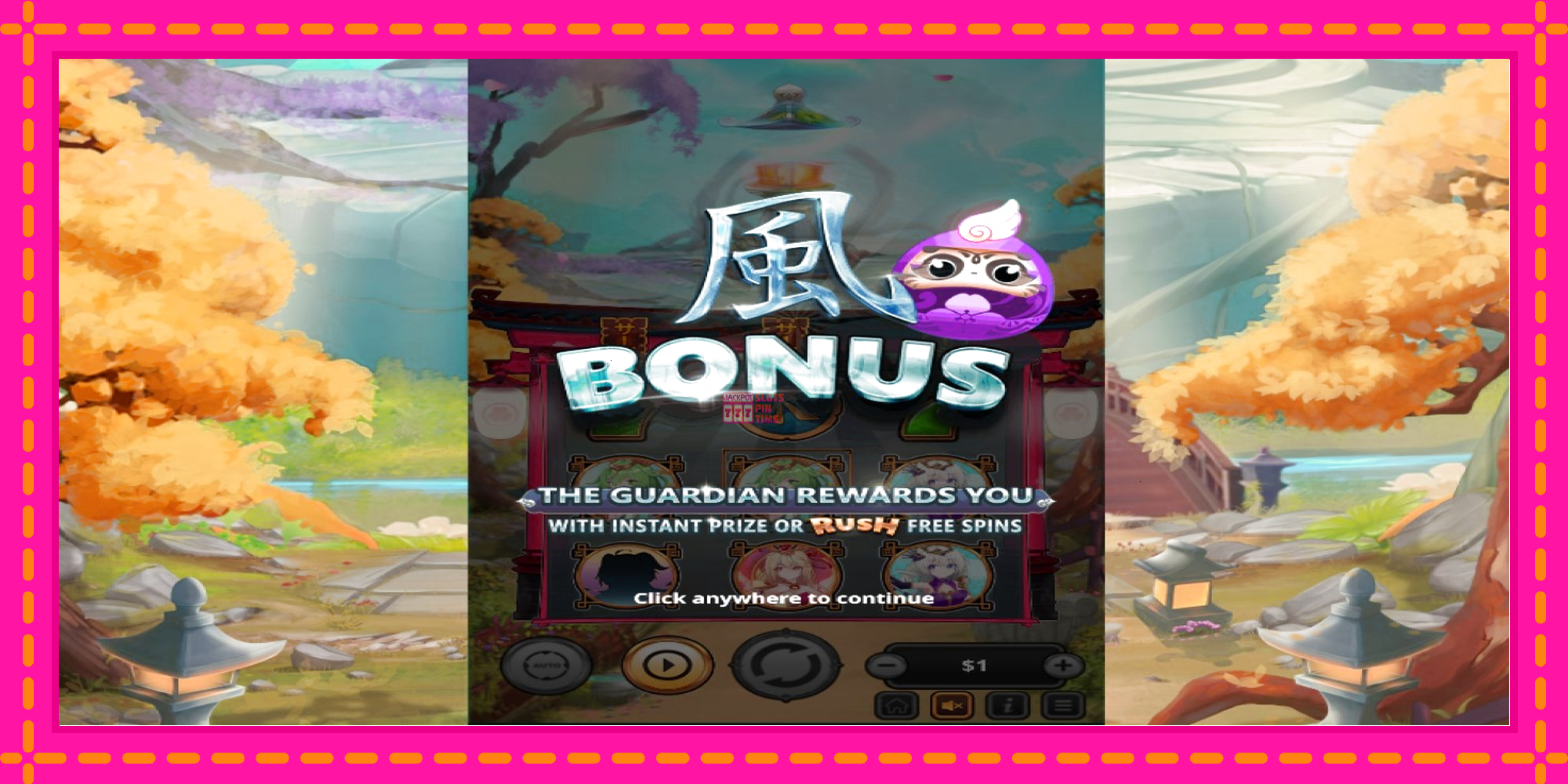 Slot machine Godai Guardians gratuitamente, immagine 3