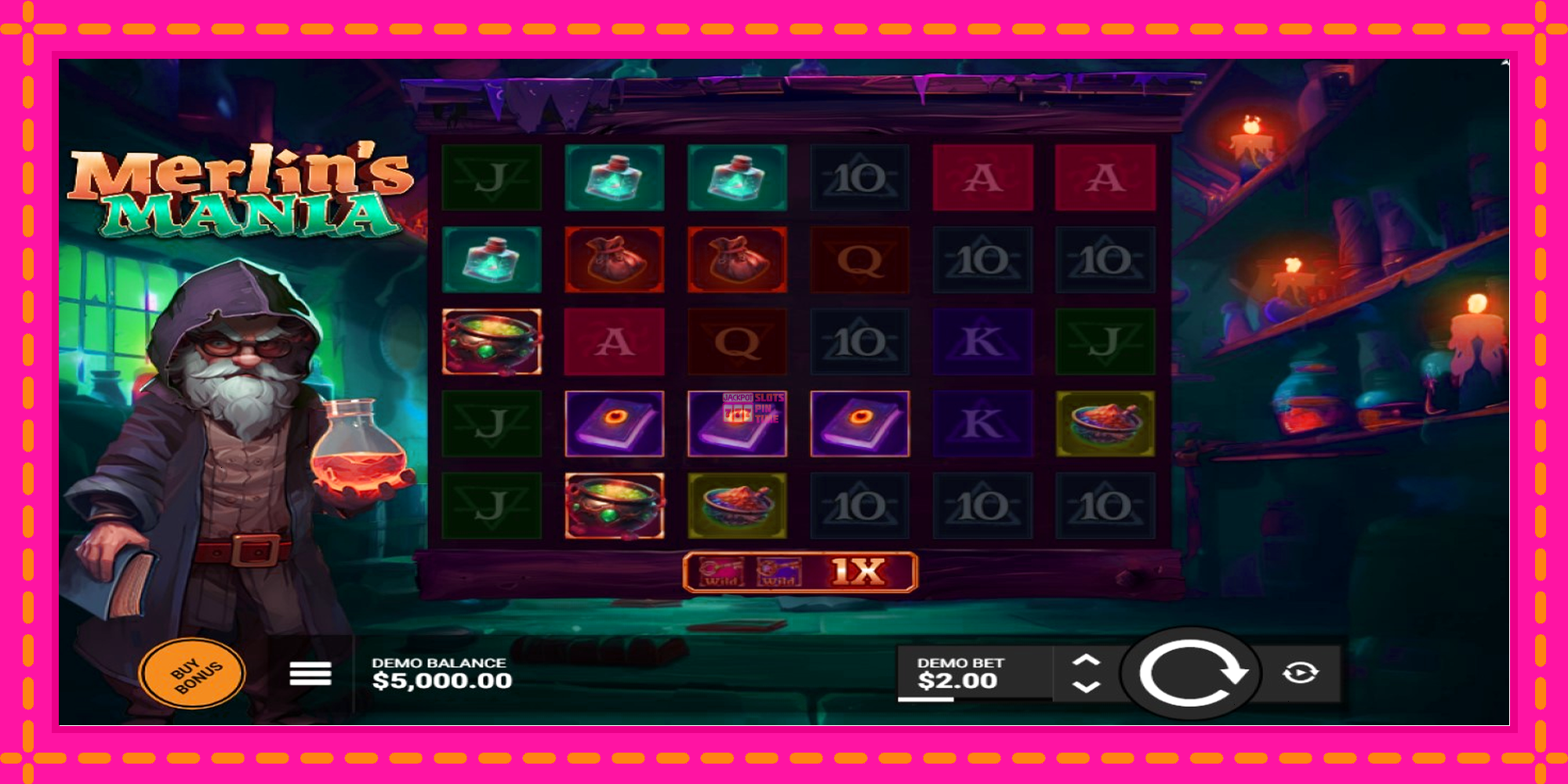 Slot machine Merlins Mania gratuitamente, immagine 1