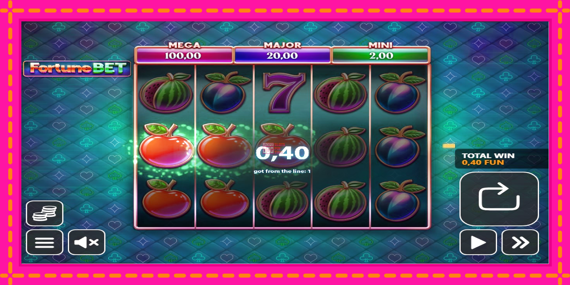 Slot machine Fortune Bet gratuitamente, immagine 2