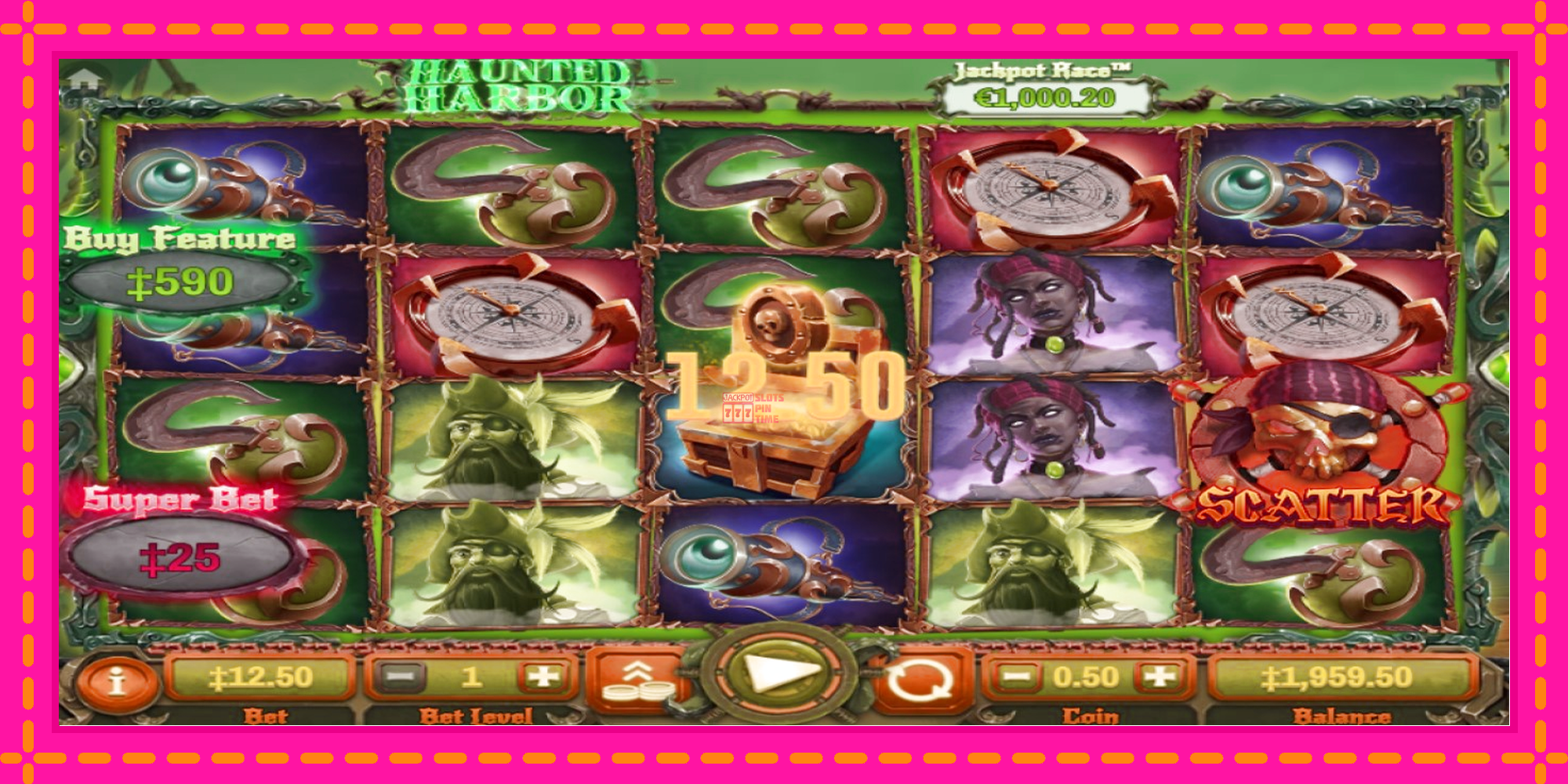 Slot machine Haunted Harbor gratuitamente, immagine 3