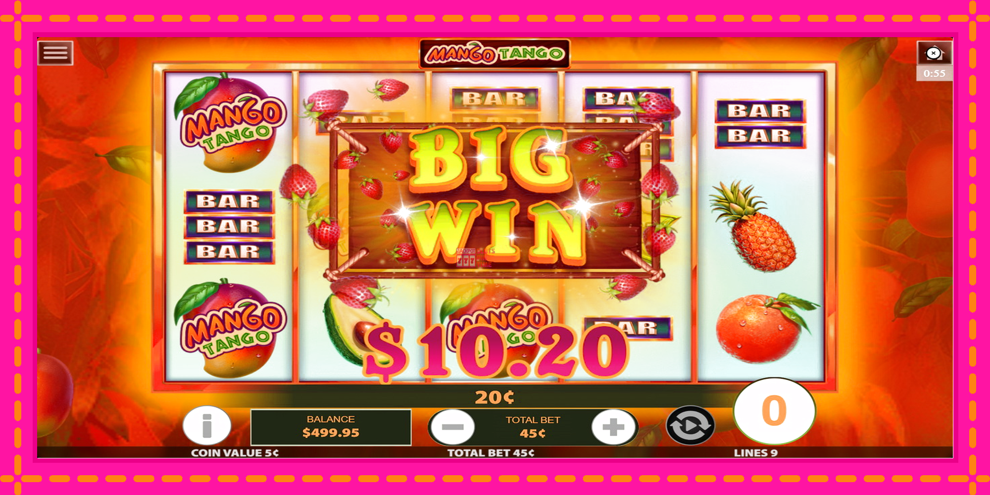 Slot machine Mango Tango gratuitamente, immagine 4